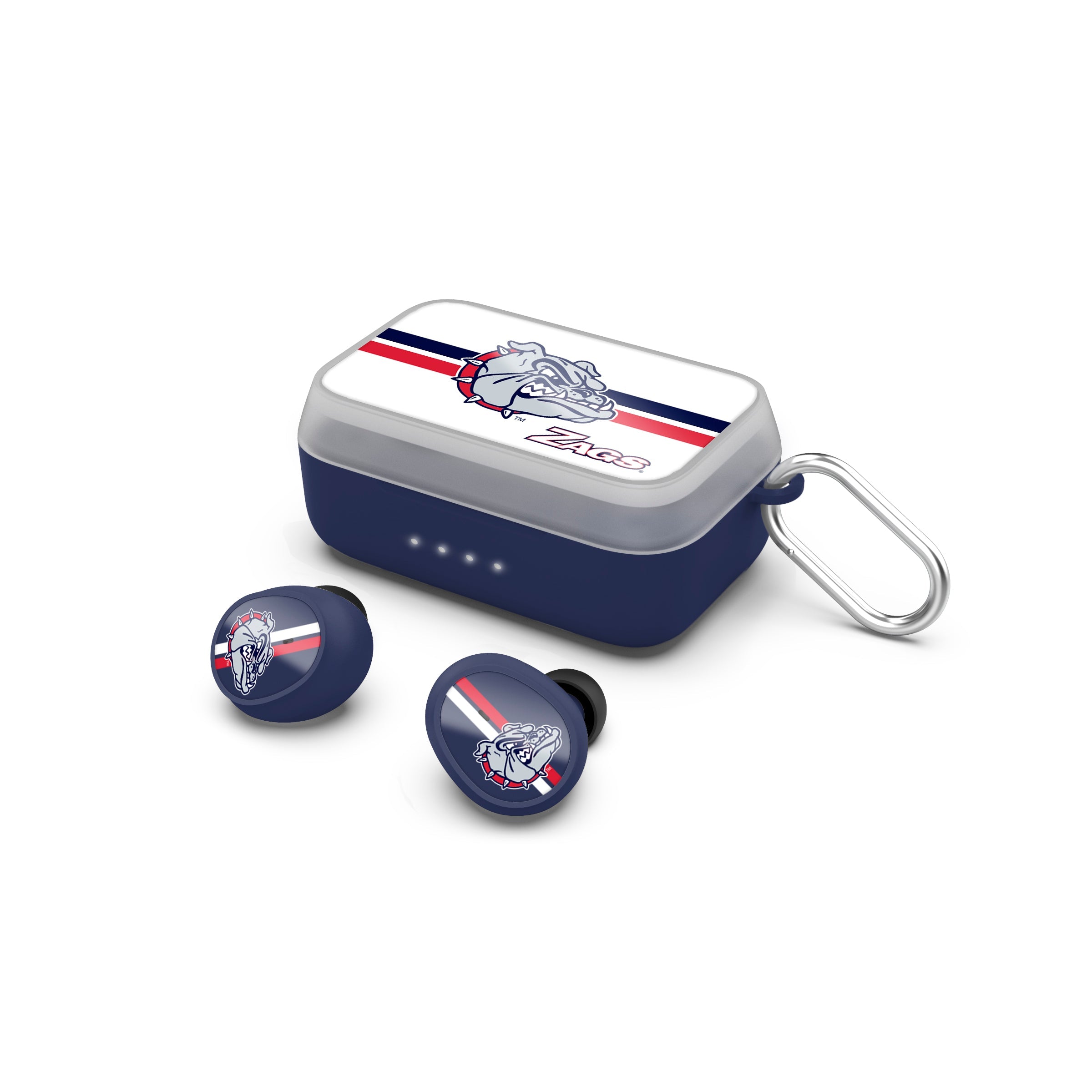 Gonzaga Bulldogs NCAA Wireless Sports Earbuds