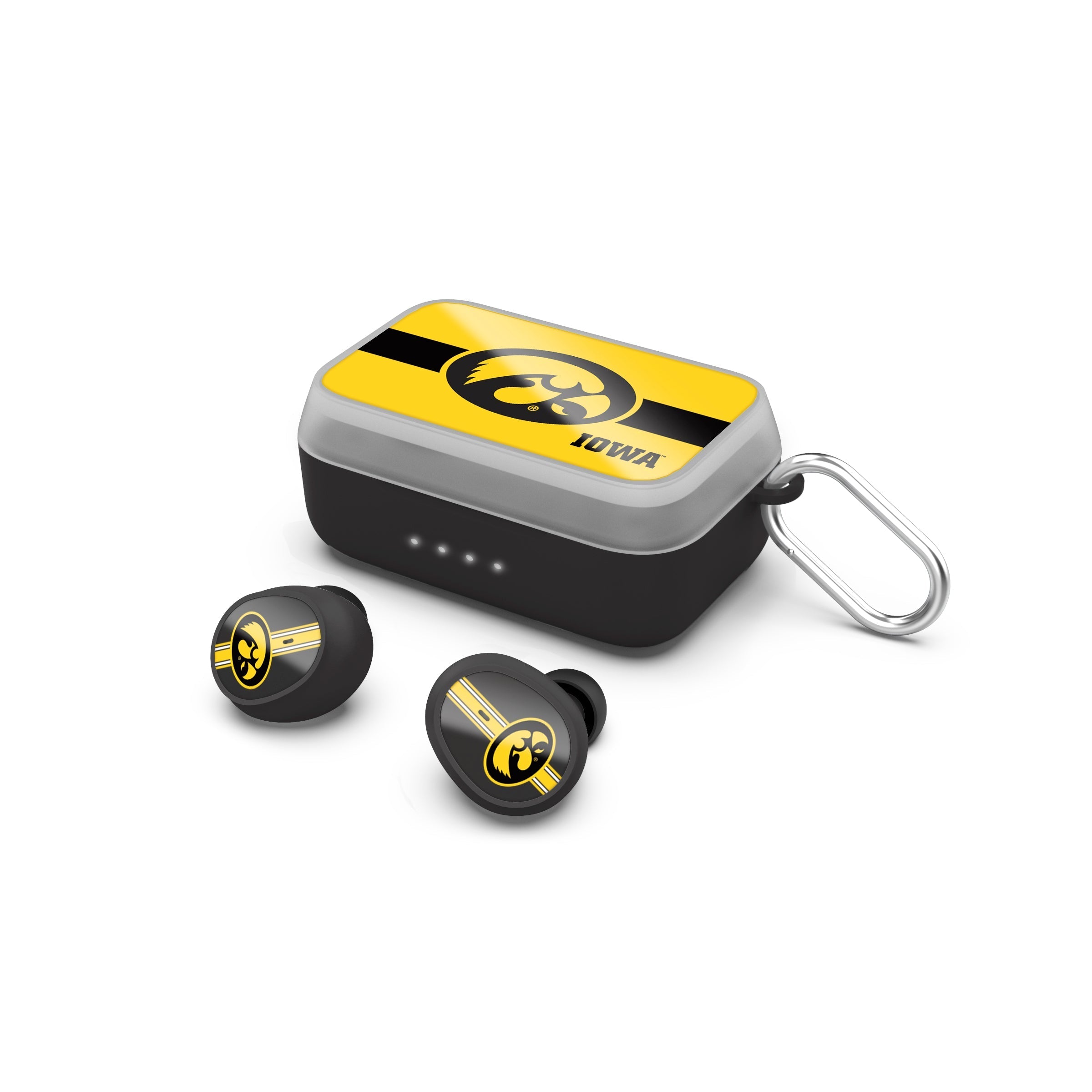 Iowa Hawkeyes NCAA Wireless Sports Earbuds