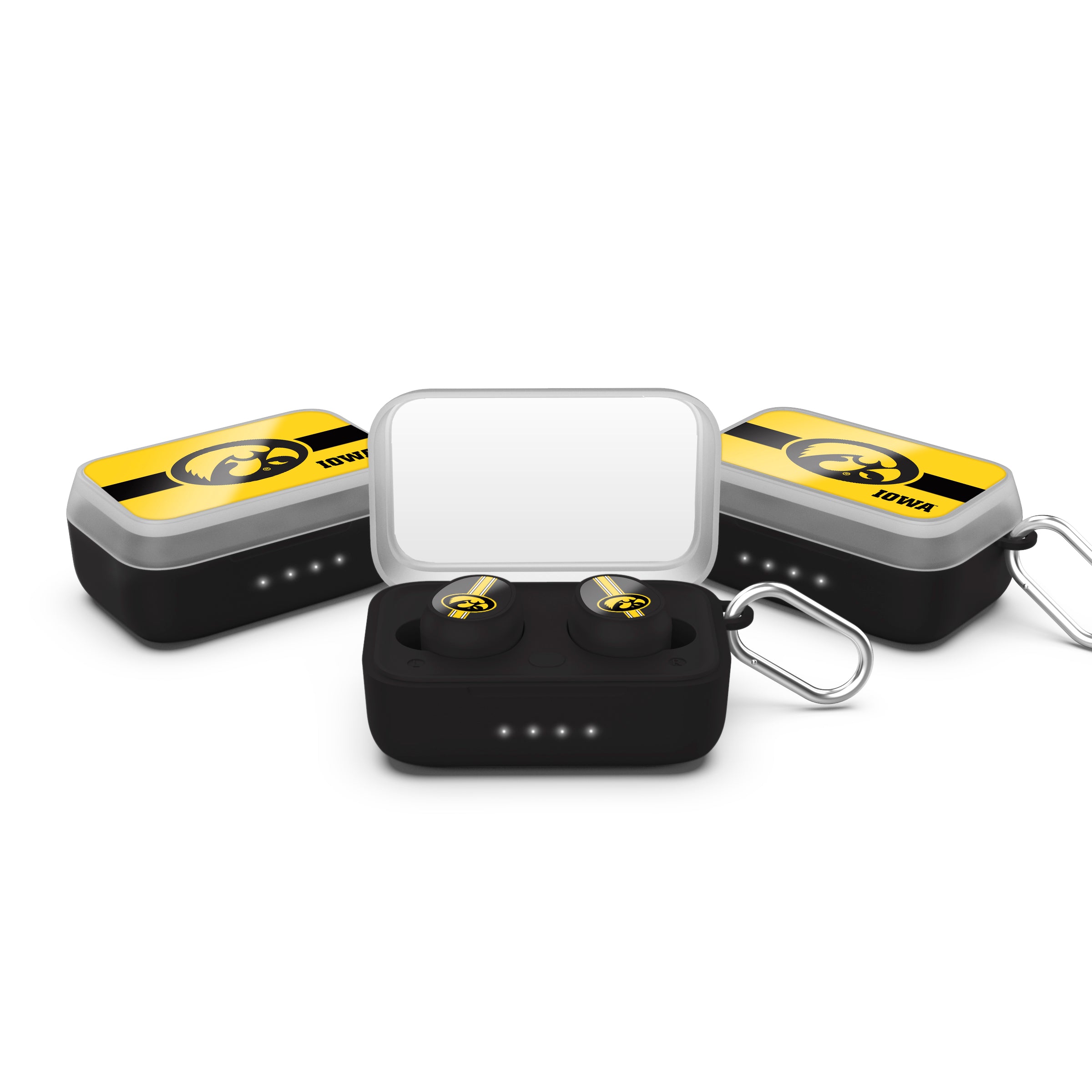 Iowa Hawkeyes NCAA Wireless Sports Earbuds