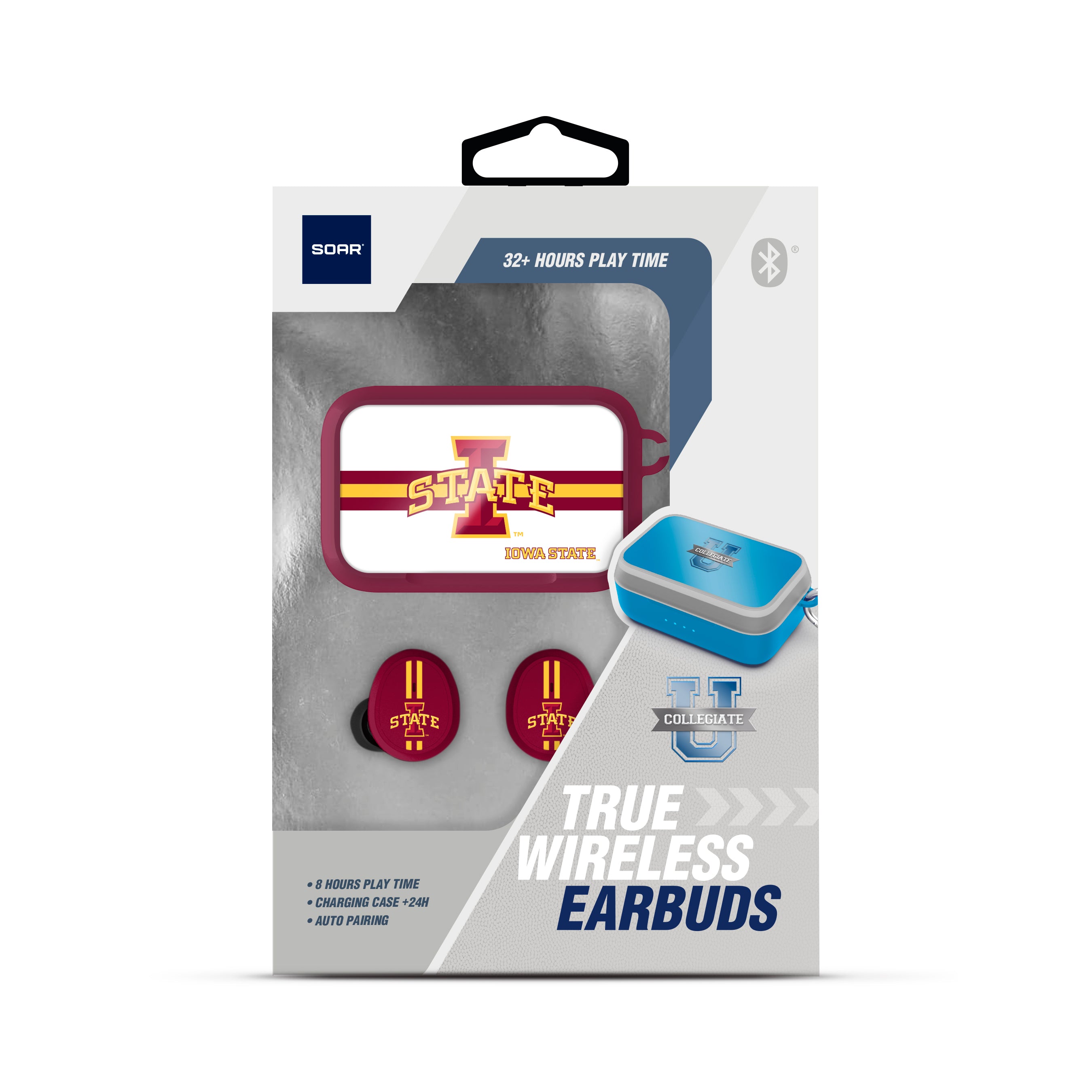 Iowa State Cyclones NCAA Wireless Sports Earbuds