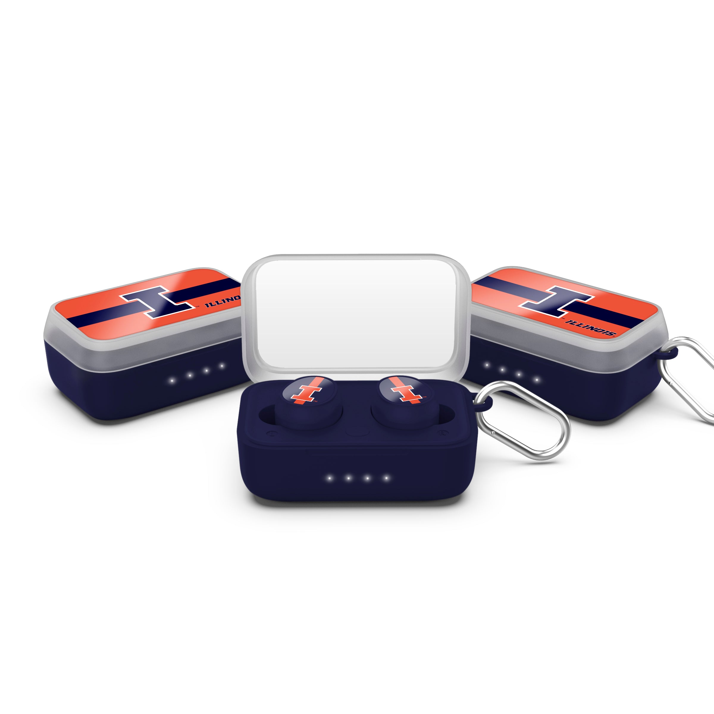 Illinois Fighting Illini NCAA Wireless Sports Earbuds