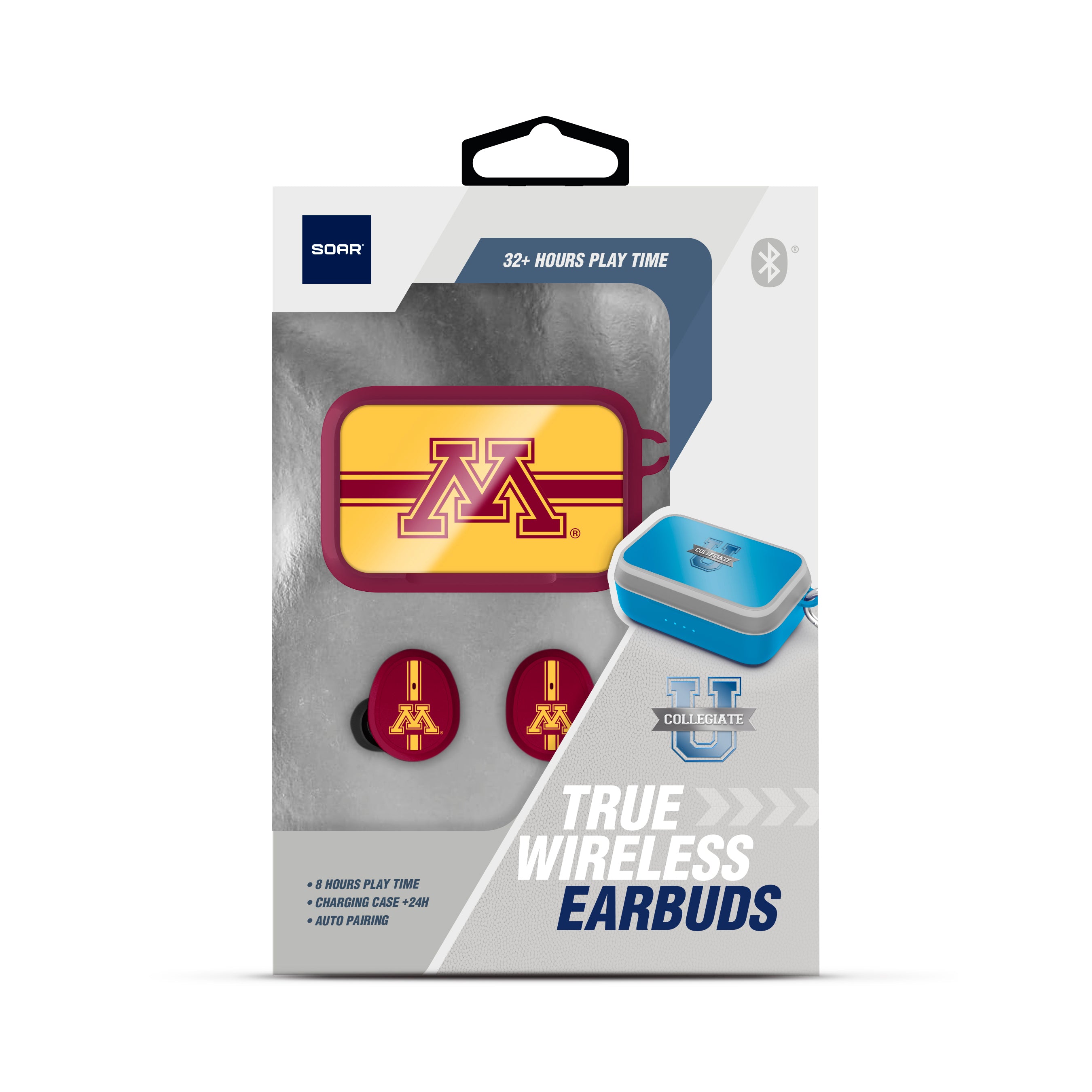 Minnesota Golden Gophers NCAA Wireless Sports Earbuds