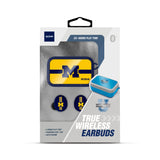 Michigan Wolverines NCAA Wireless Sports Earbuds
