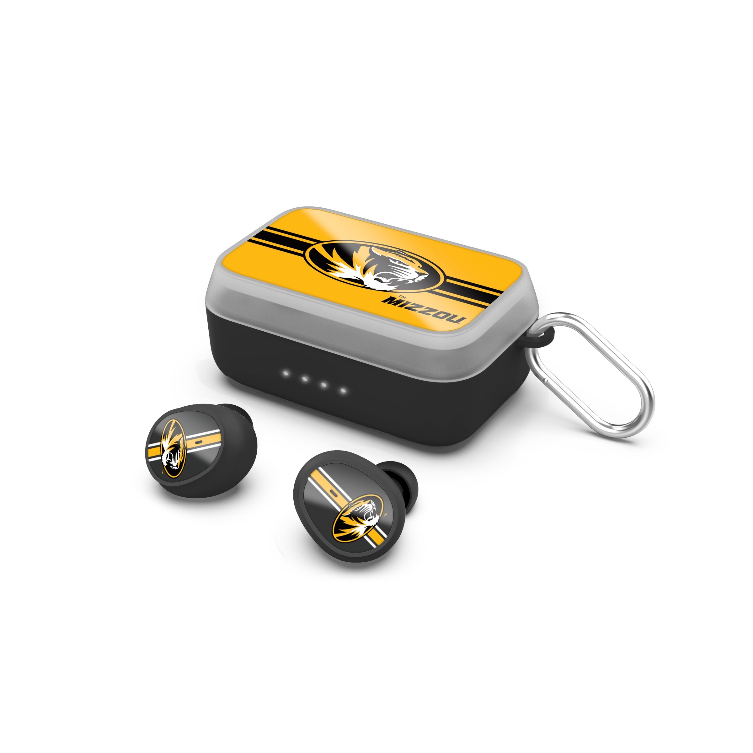 Missouri Tigers NCAA Wireless Sports Earbuds