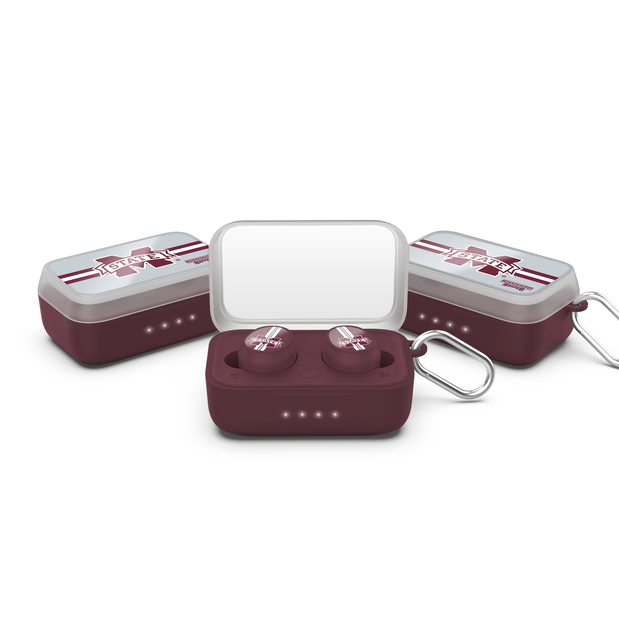 Mississippi State Bulldogs NCAA Wireless Sports Earbuds