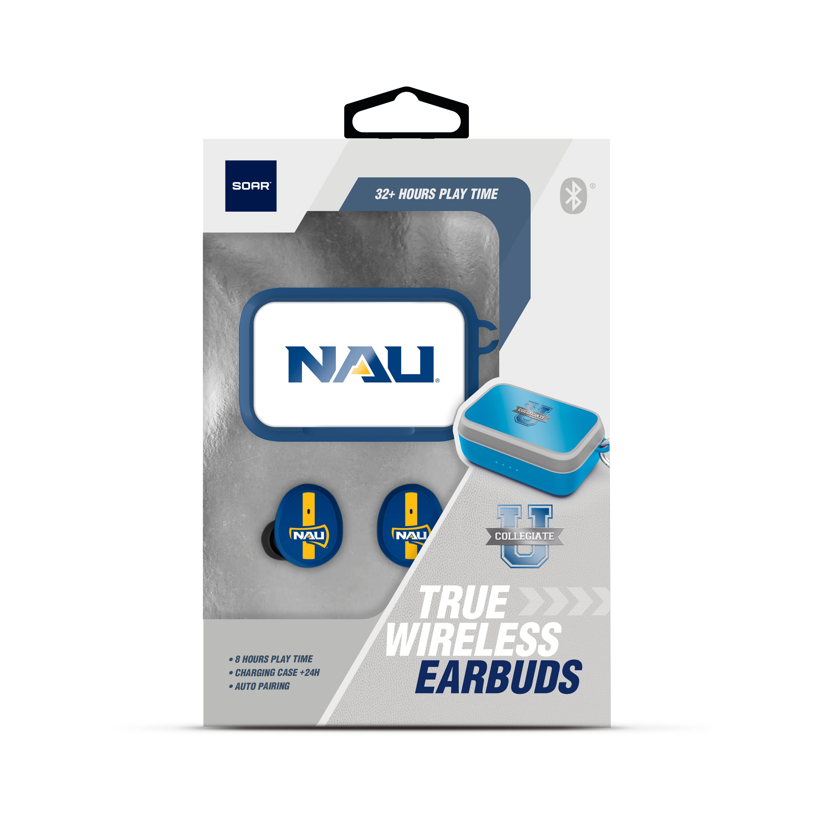 Northern Arizona Lumberjacks NCAA Wireless Sports Earbuds