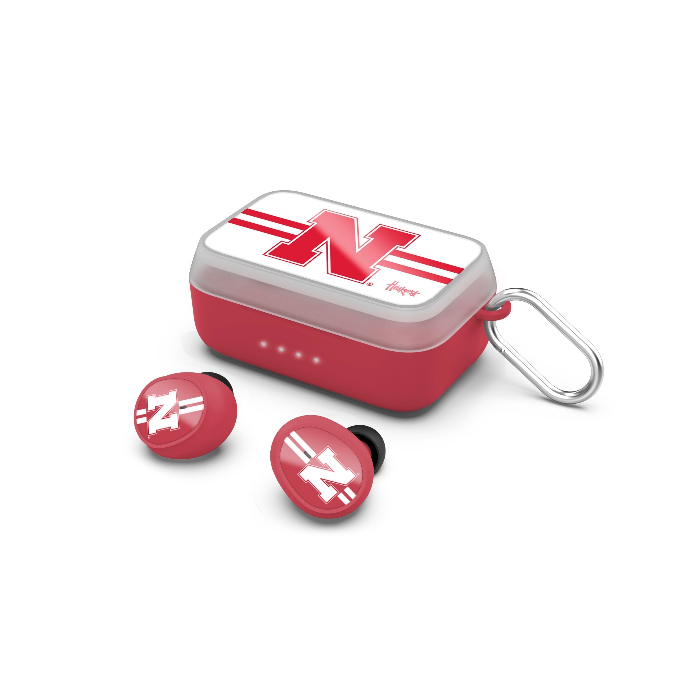 Nebraska Cornhuskers NCAA Wireless Sports Earbuds