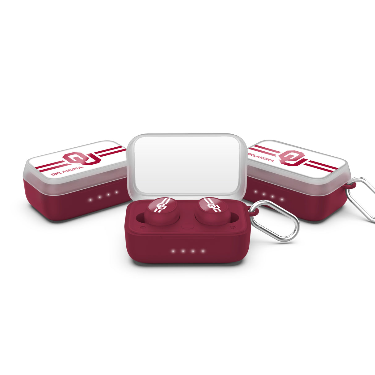 Oklahoma Sooners NCAA Wireless Sports Earbuds