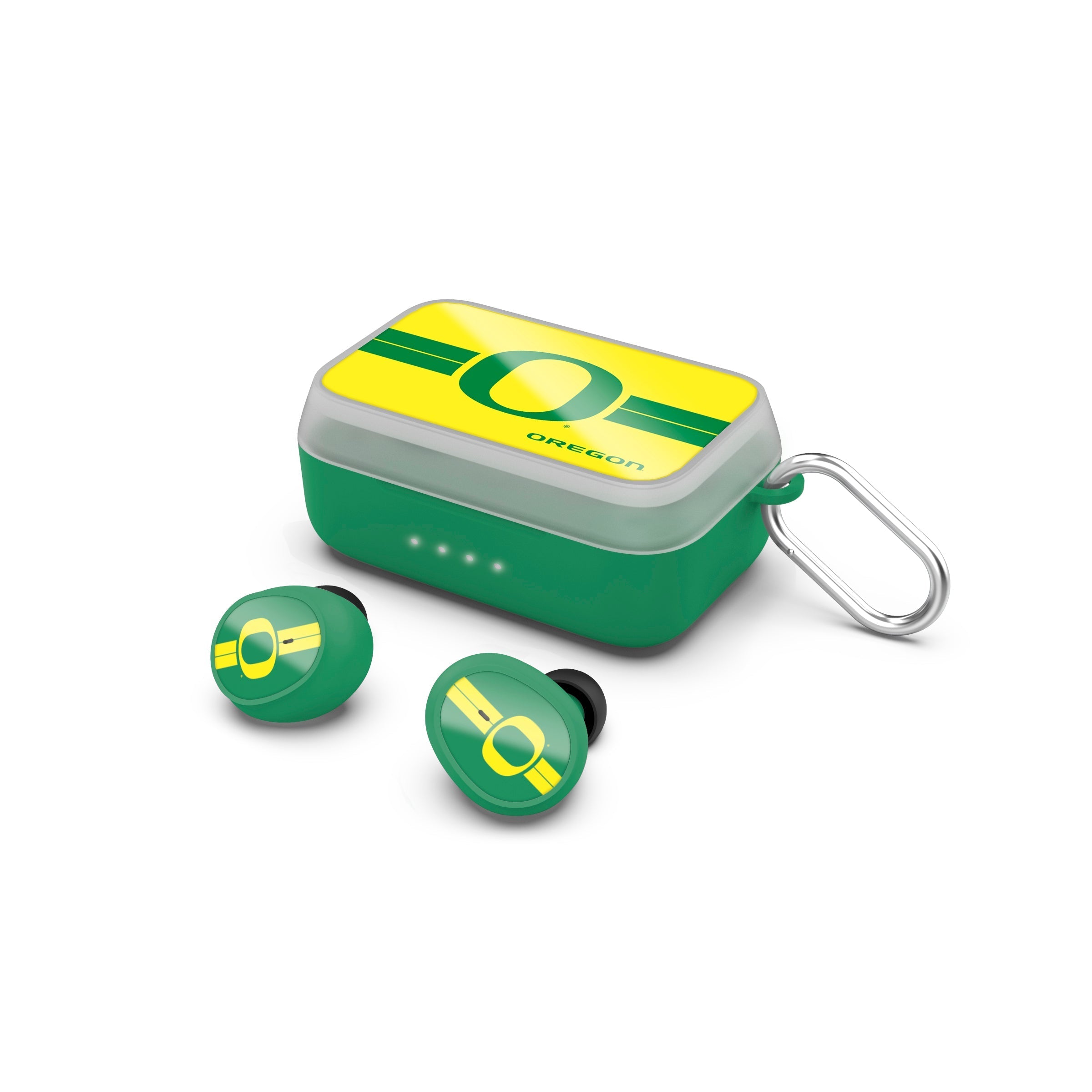 Oregon Ducks NCAA Wireless Sports Earbuds