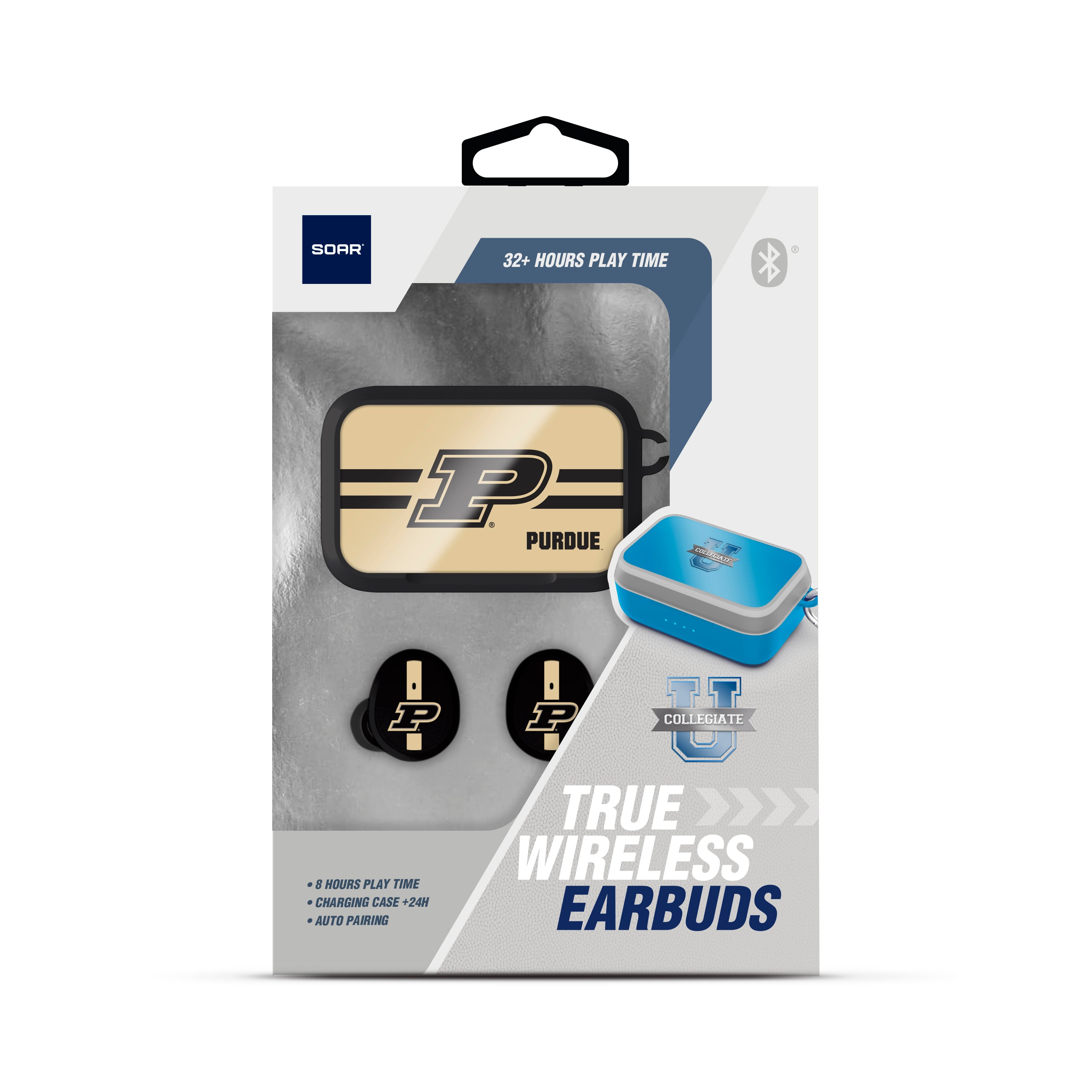 Purdue Boilermakers NCAA Wireless Sports Earbuds