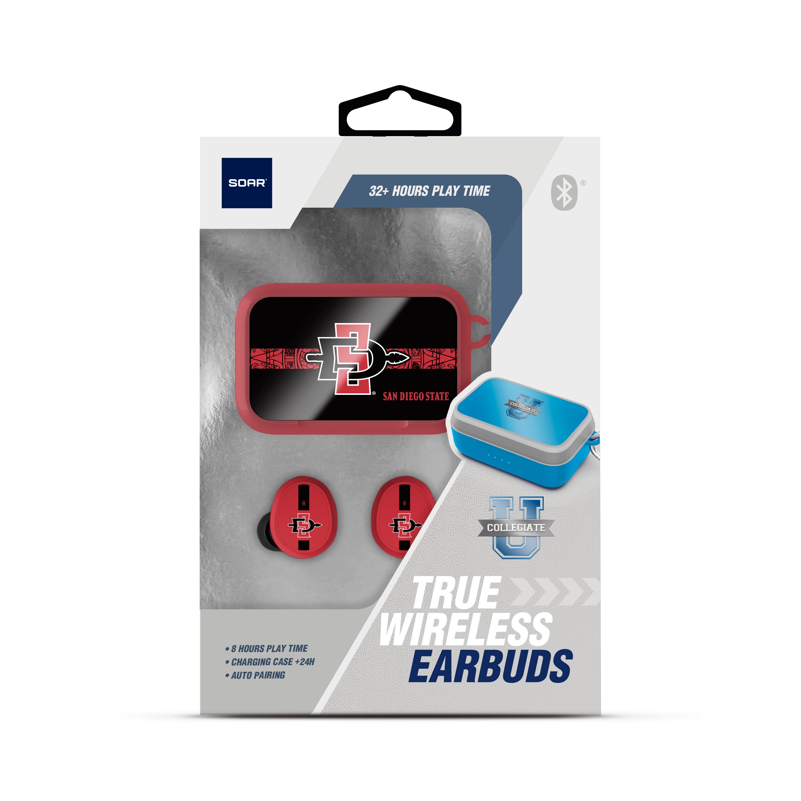 San Diego State Aztecs NCAA Wireless Sports Earbuds