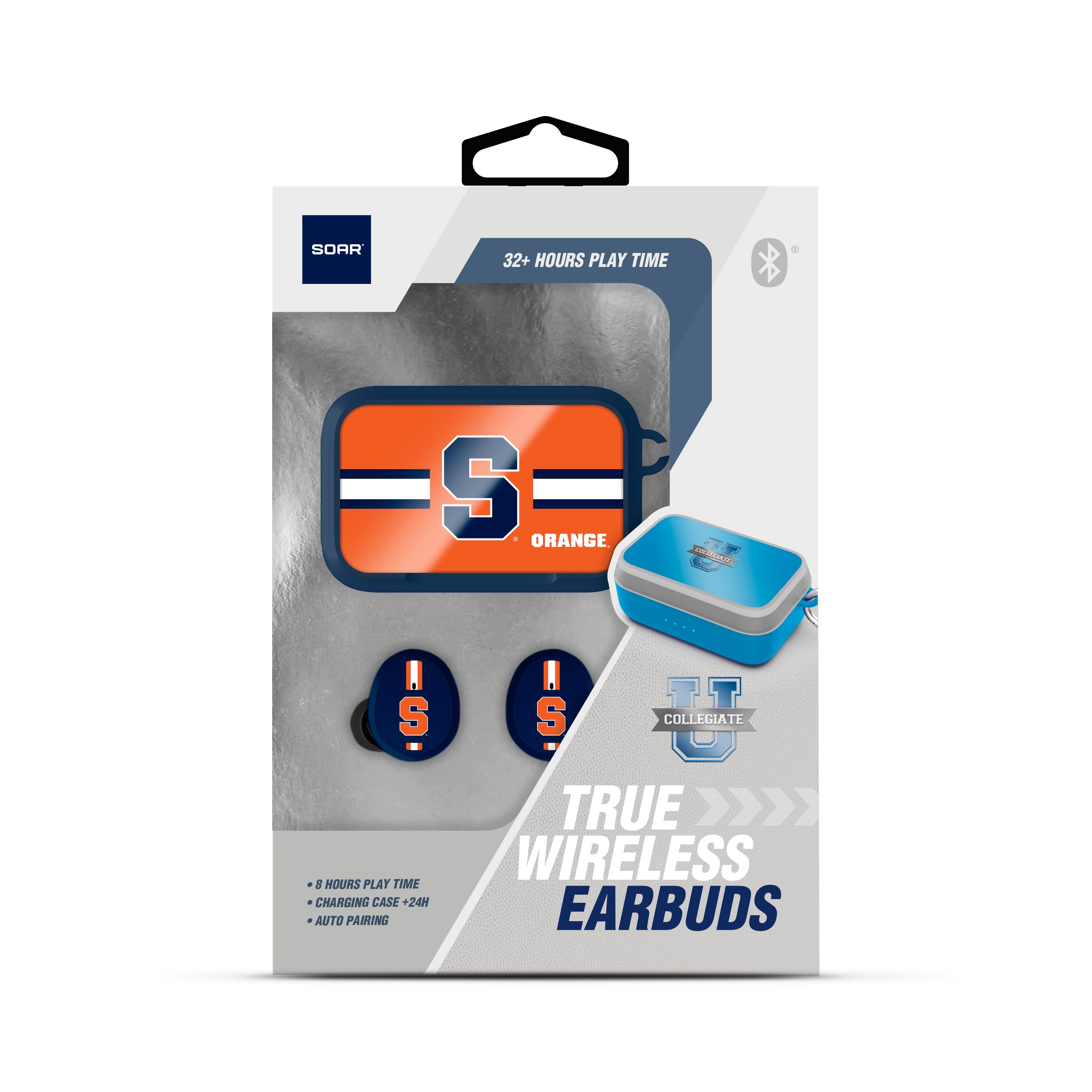 Syracuse Orange NCAA Wireless Sports Earbuds