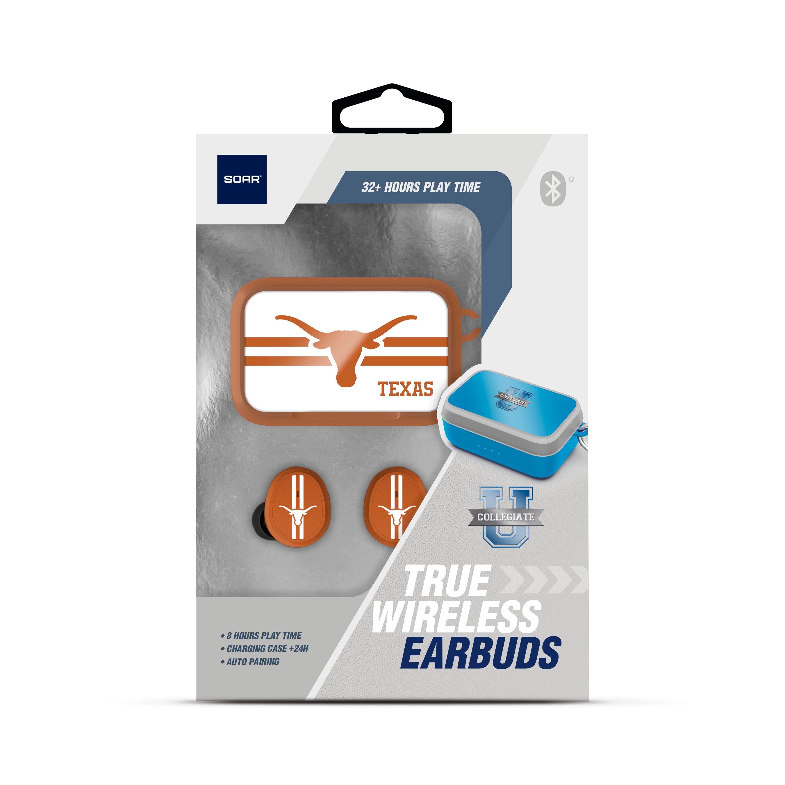 Texas Longhorns NCAA Wireless Sports Earbuds