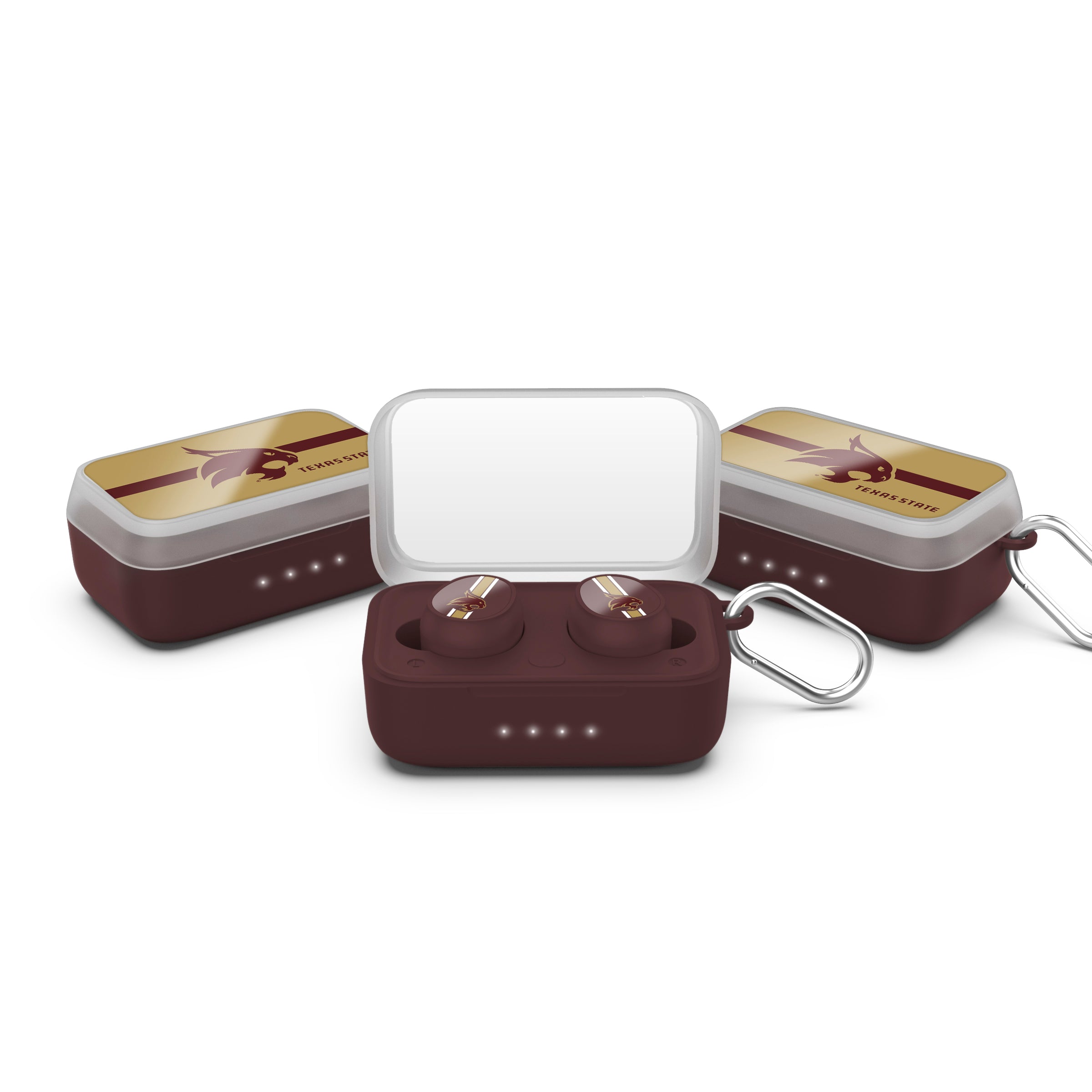 Texas State Bobcats NCAA Wireless Sports Earbuds