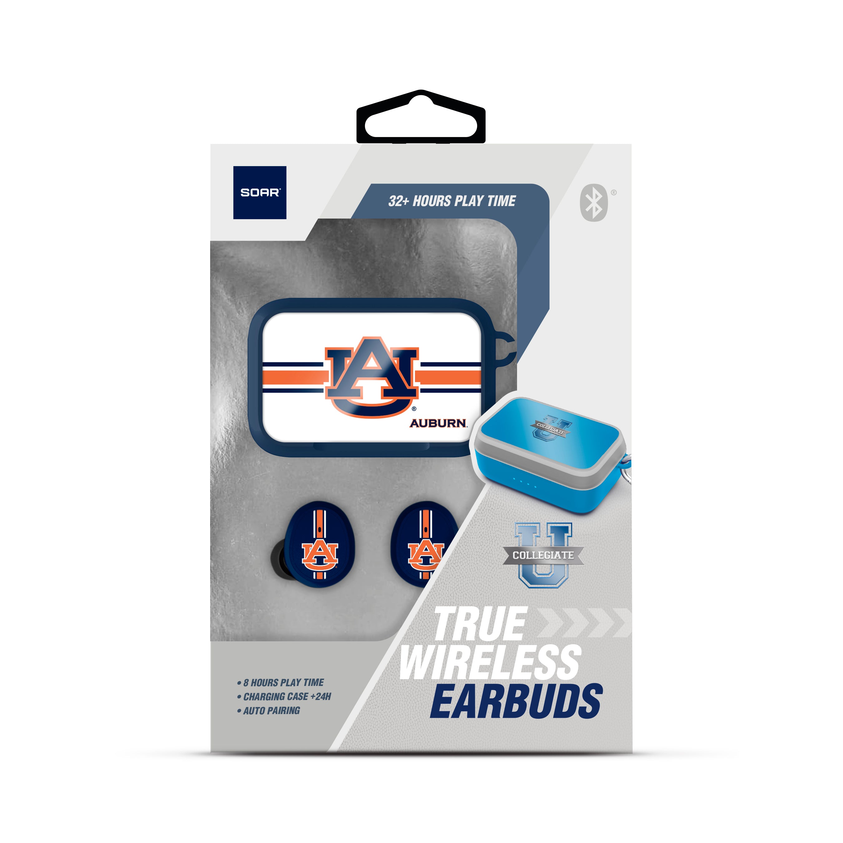 Auburn Tigers NCAA Wireless Sports Earbuds