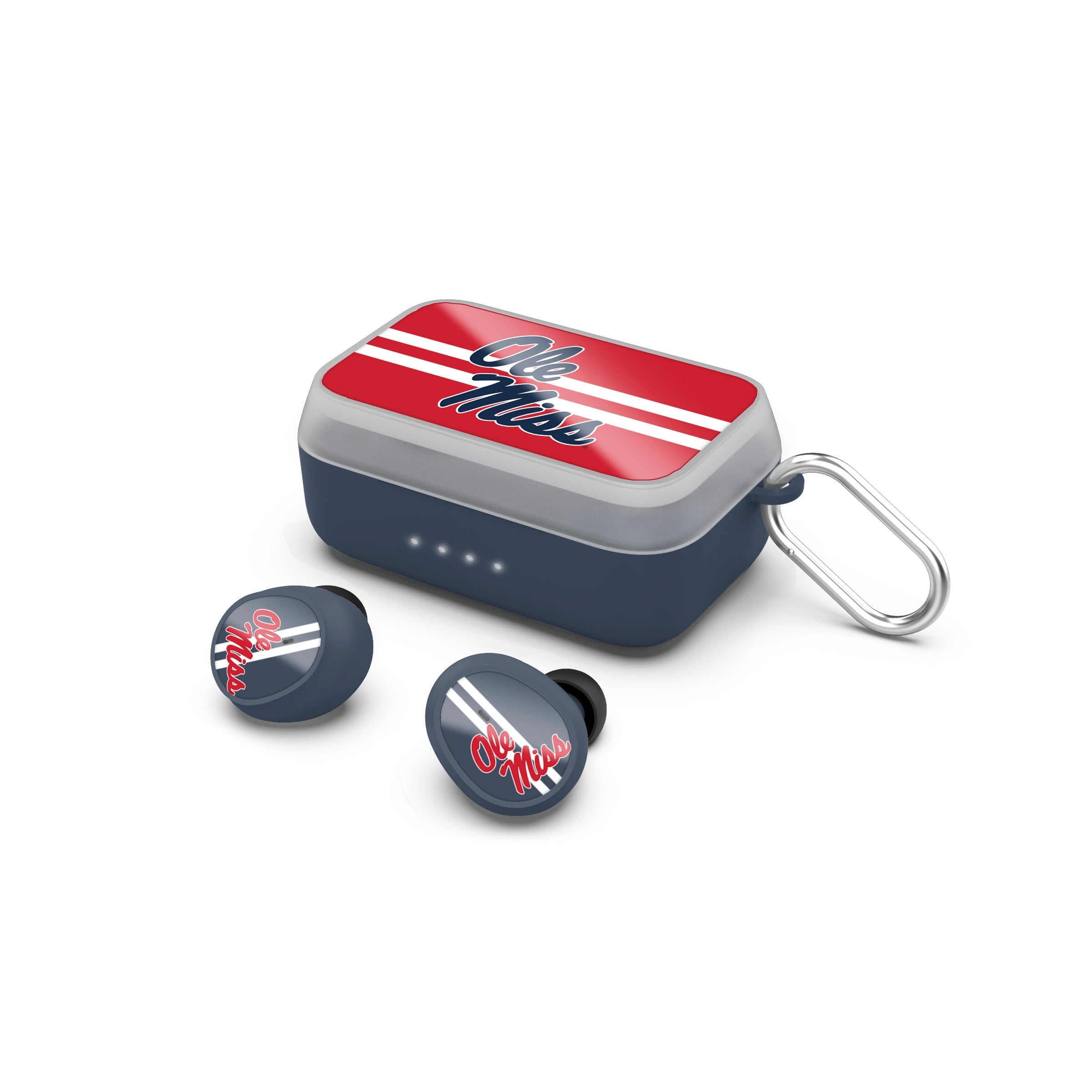 Ole Miss Rebels NCAA Wireless Sports Earbuds