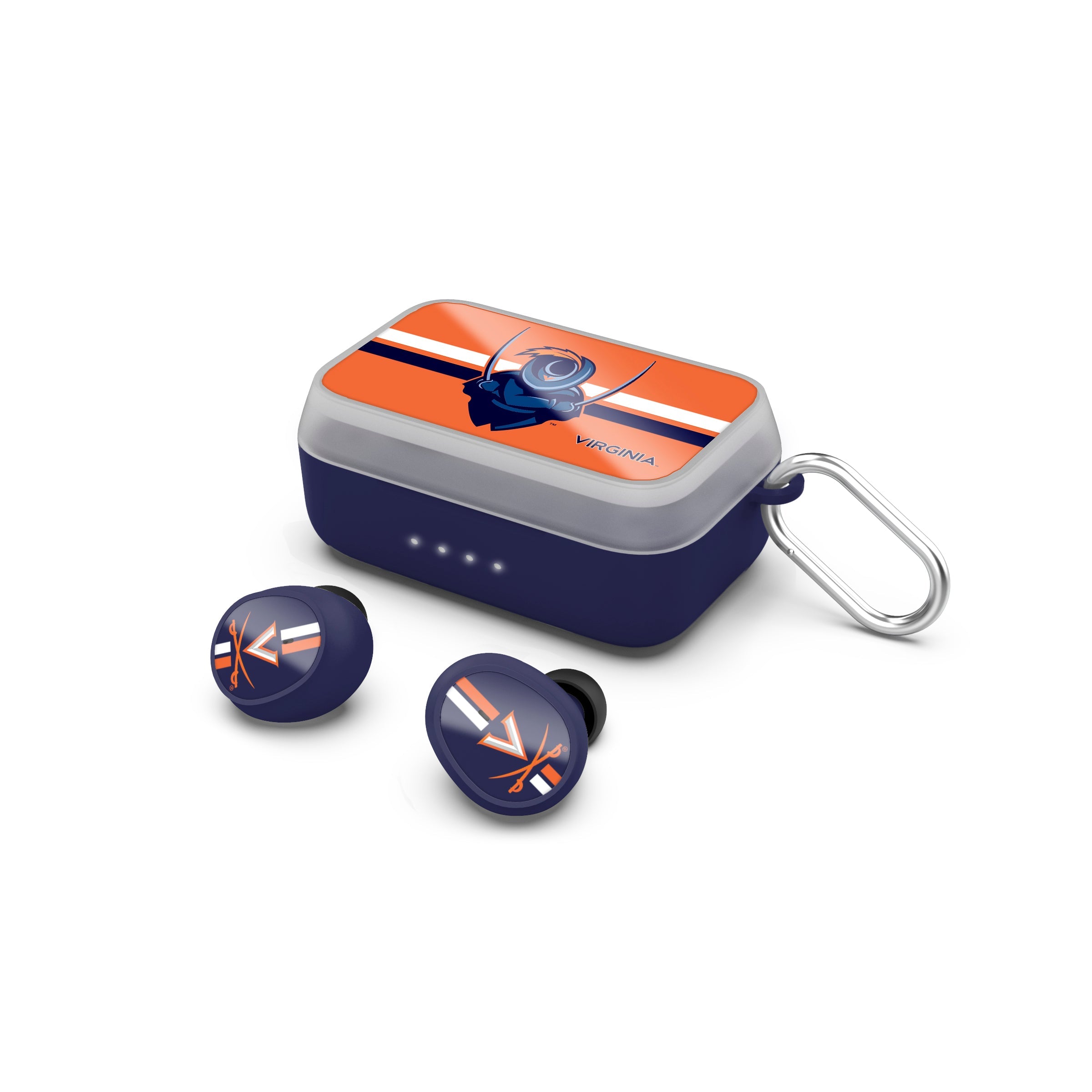 Virginia Cavaliers NCAA Wireless Sports Earbuds