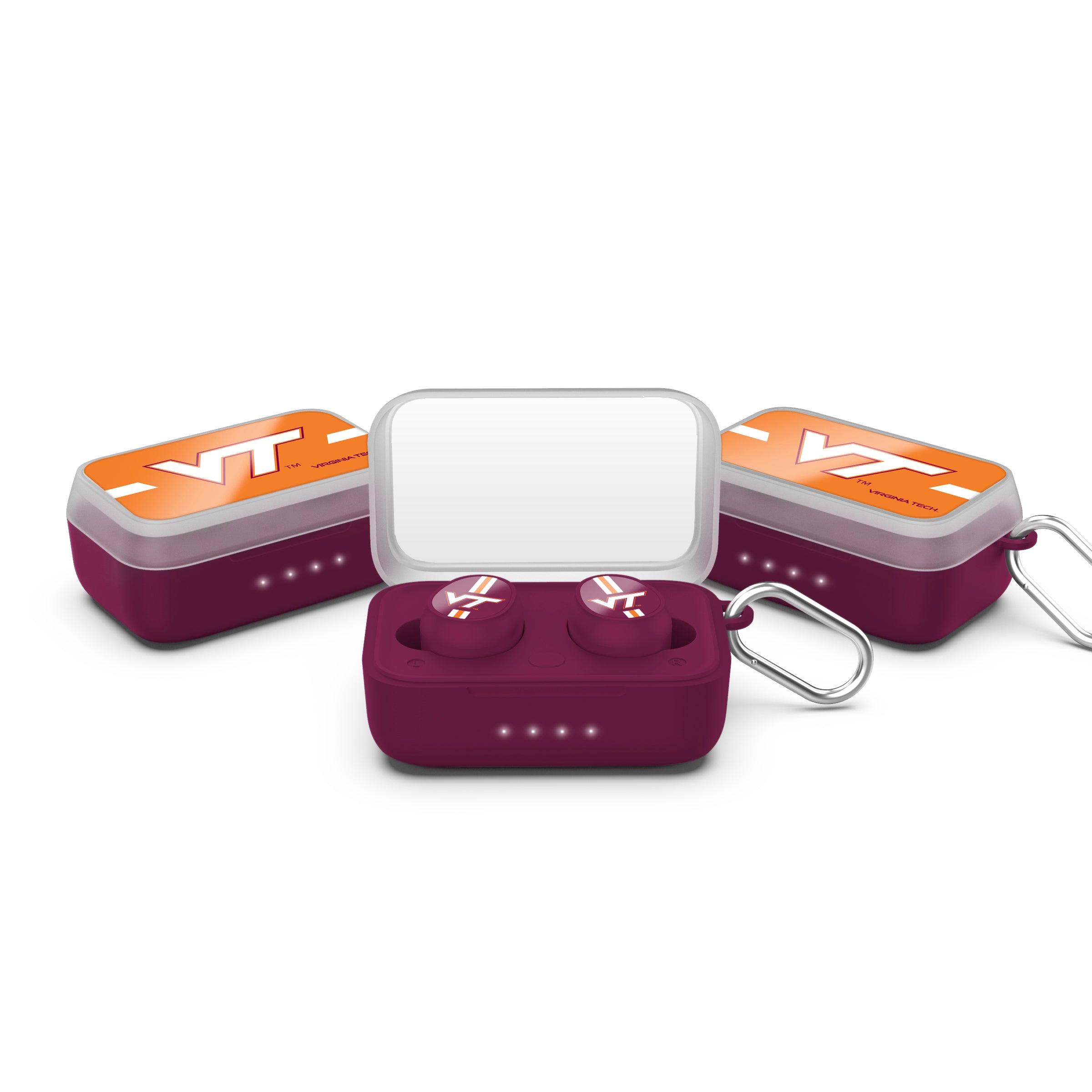 Virginia Tech Hokies NCAA Wireless Sports Earbuds