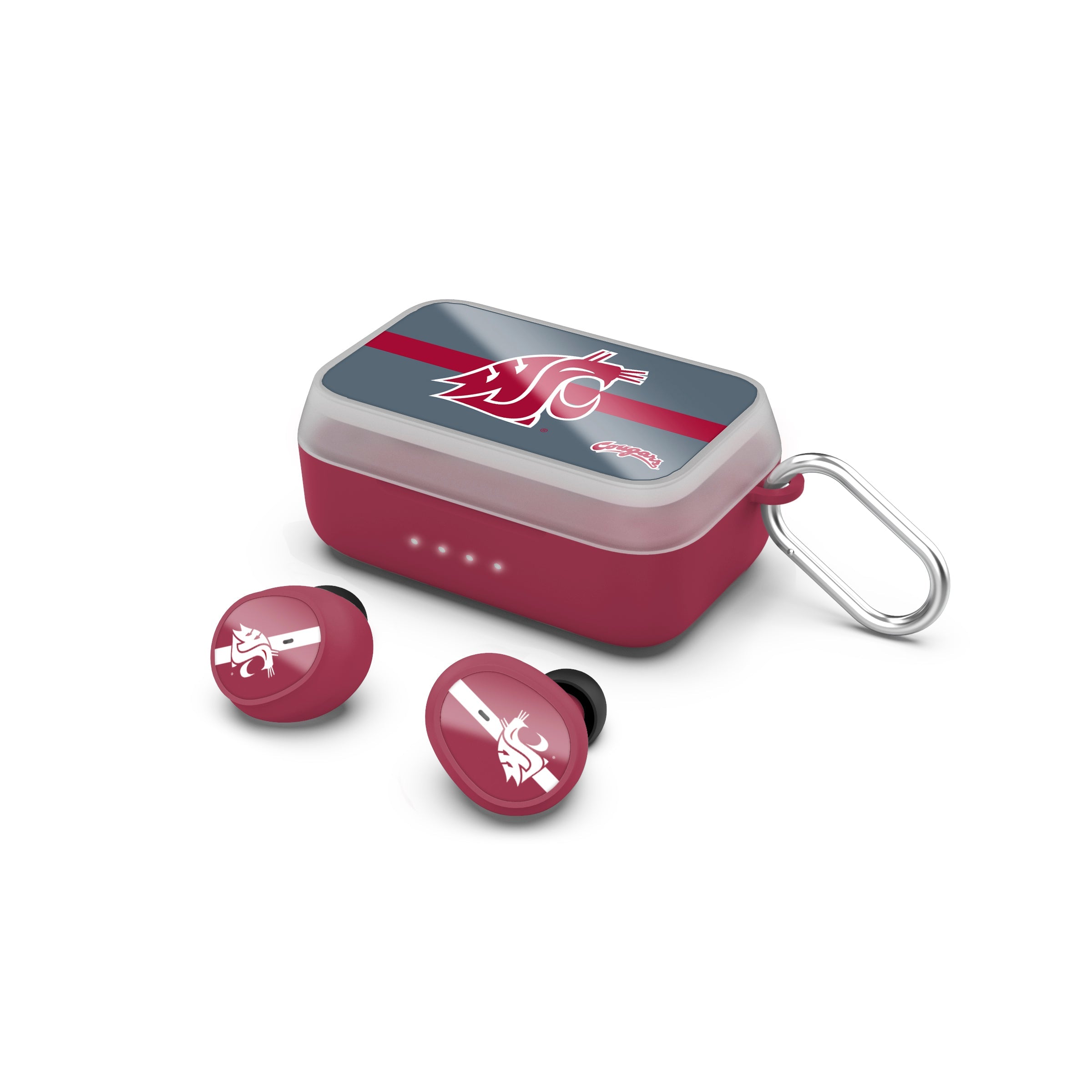 Washington State Cougars NCAA Wireless Sports Earbuds