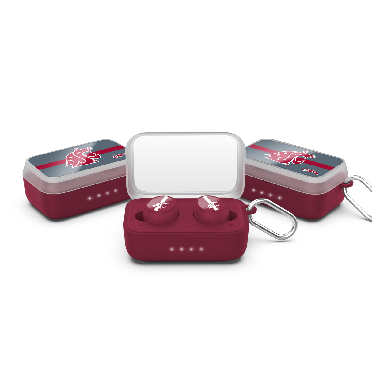 Washington State Cougars NCAA Wireless Sports Earbuds