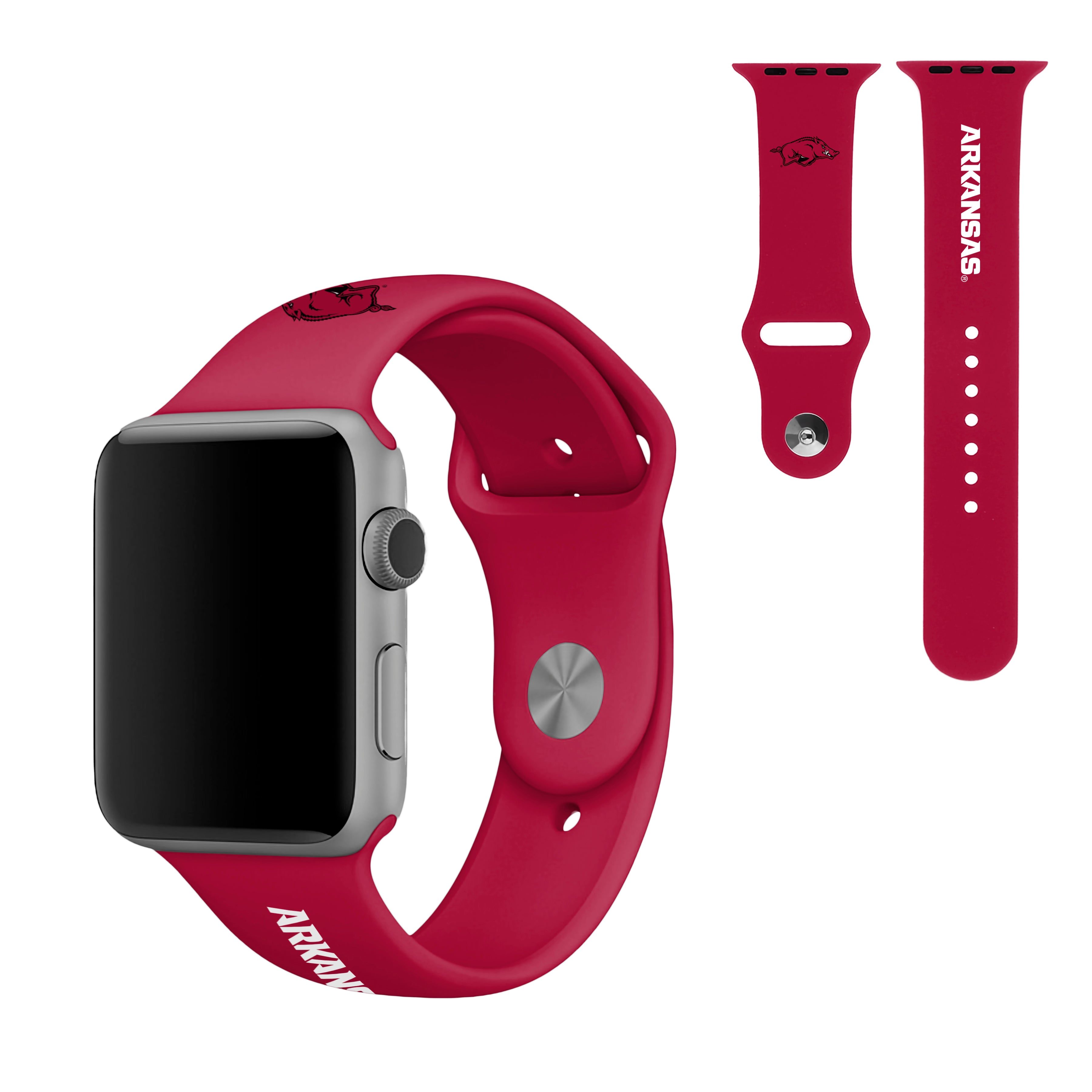 Arkansas Razorbacks NCAA Apple Watch Band - 38mm