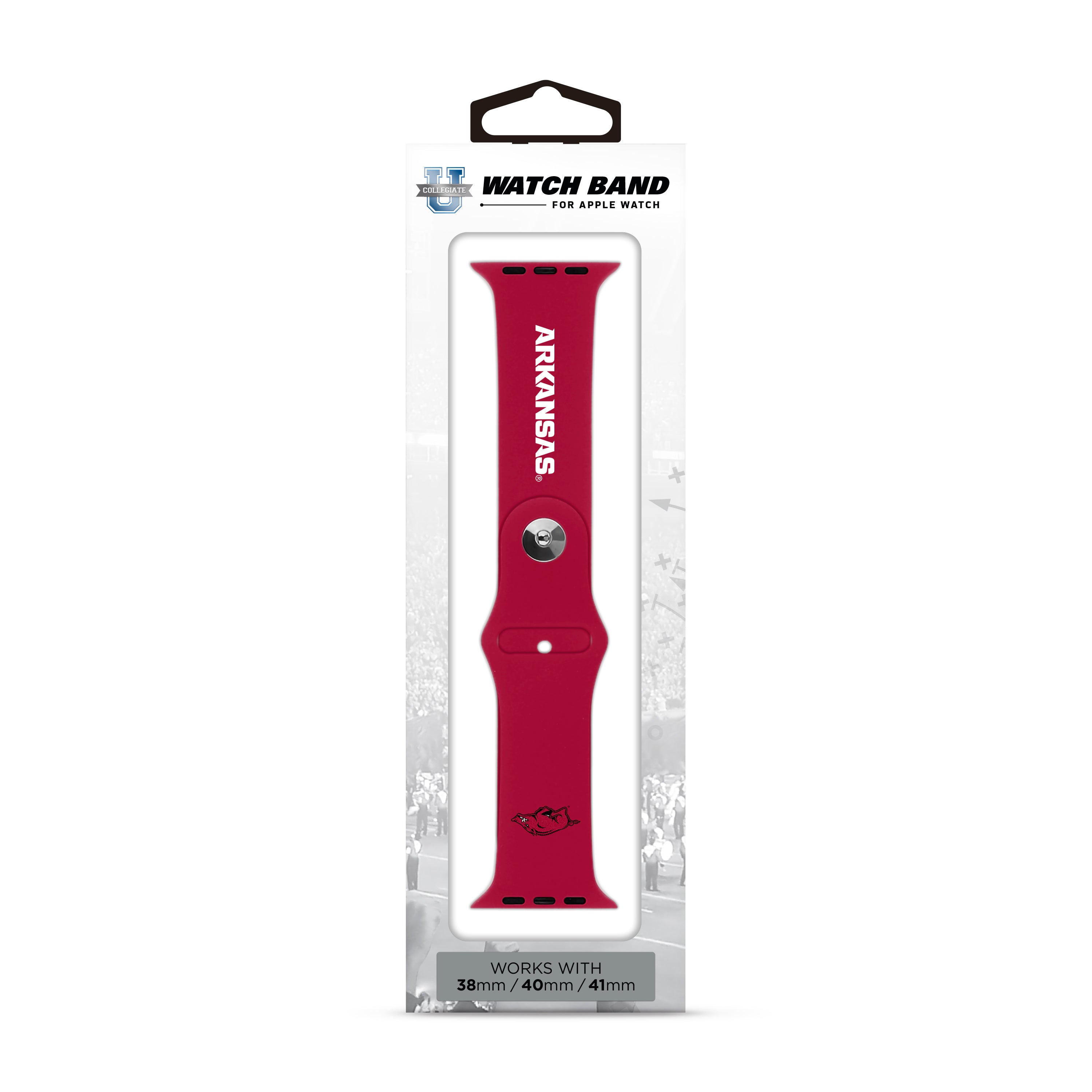 Arkansas Razorbacks NCAA Apple Watch Band - 38mm