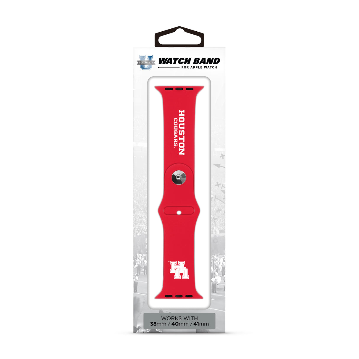 Houston Cougars NCAA Apple Watch Band - 38mm