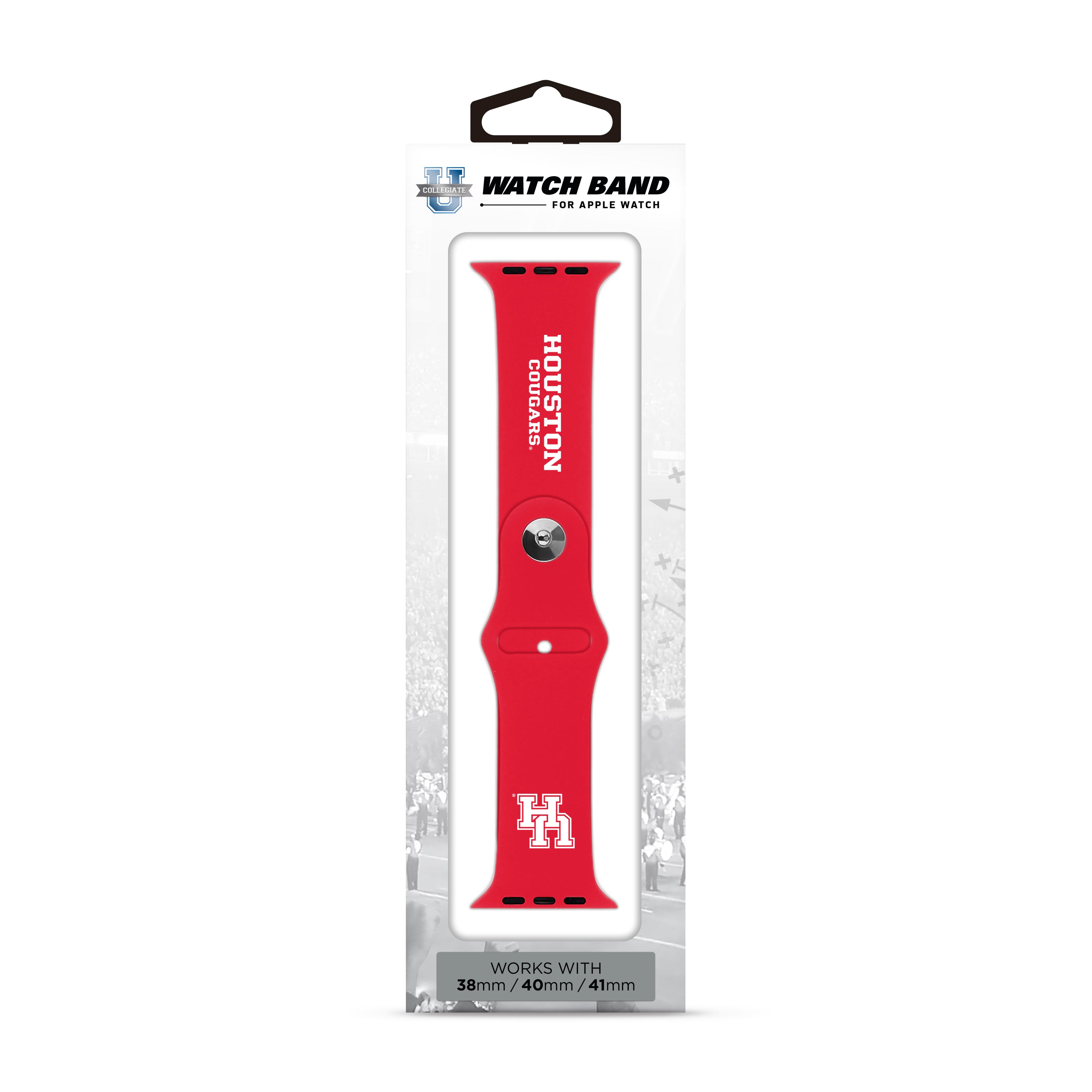 Houston Cougars NCAA Apple Watch Band - 38mm