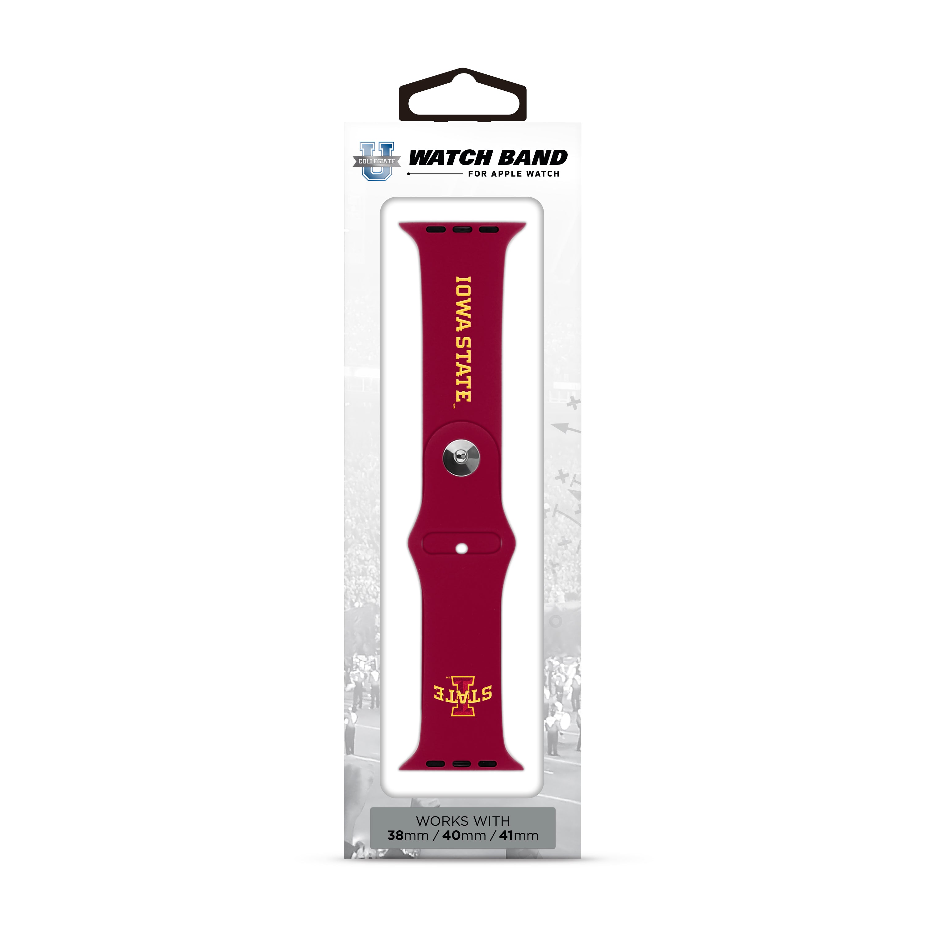 Iowa State Cyclones NCAA Apple Watch Band - 38mm