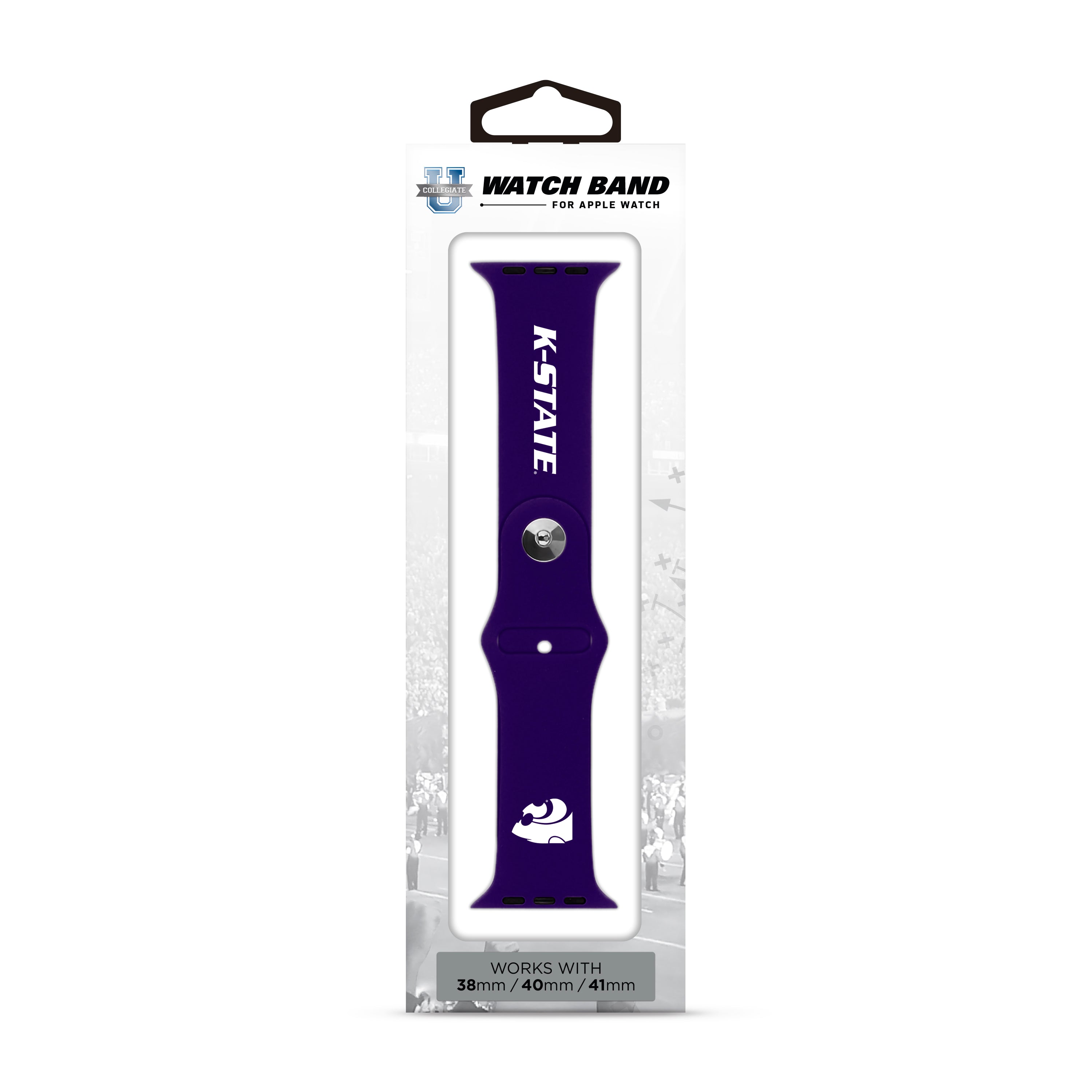 Kansas State Wildcats NCAA Apple Watch Band - 38mm