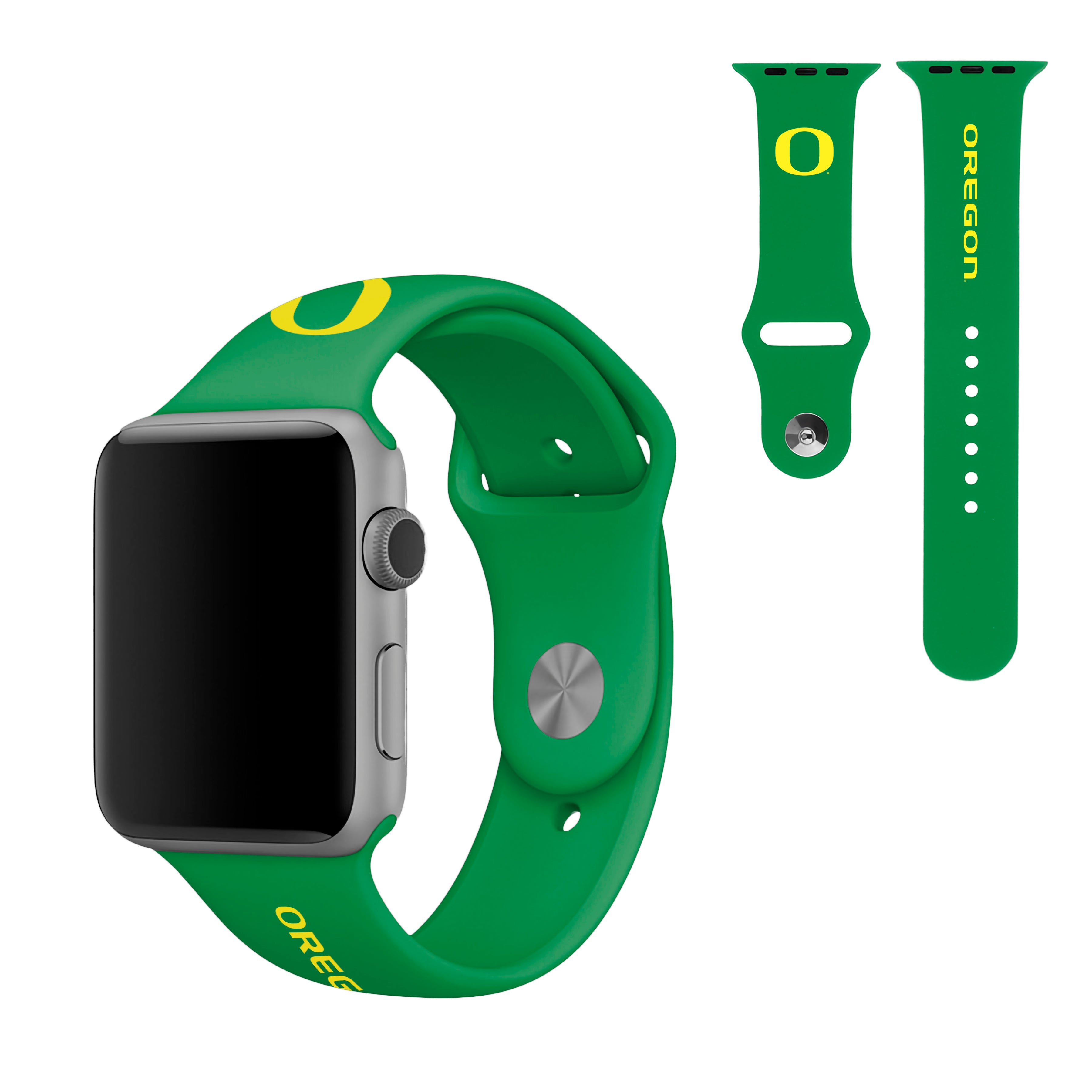 Oregon Ducks NCAA Apple Watch Band - 38mm