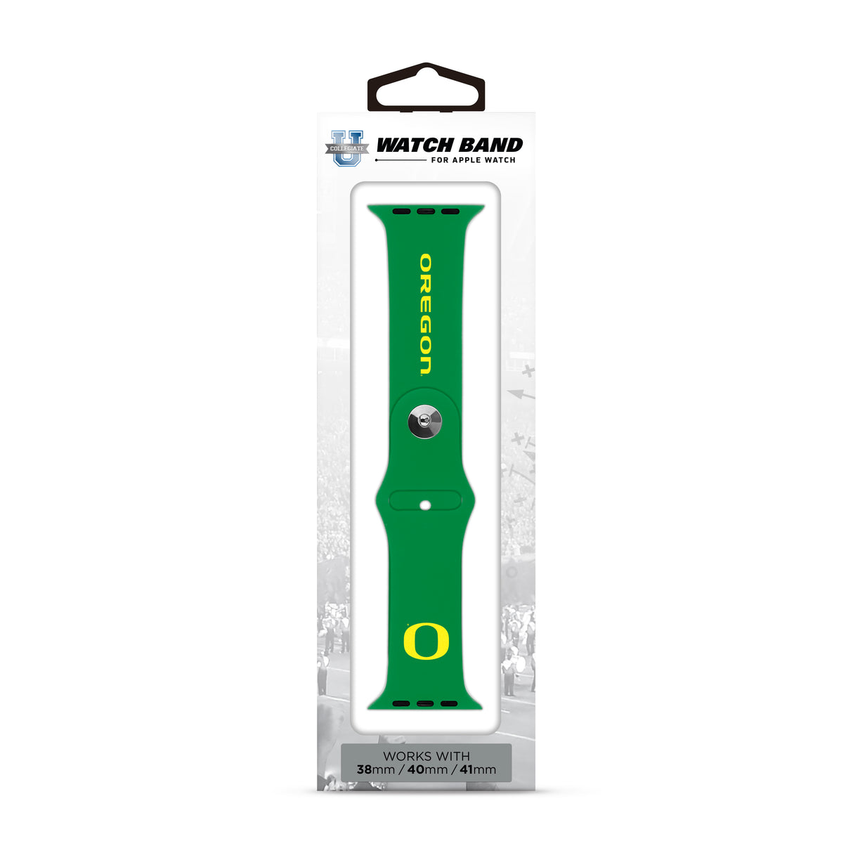 Oregon Ducks NCAA Apple Watch Band - 38mm