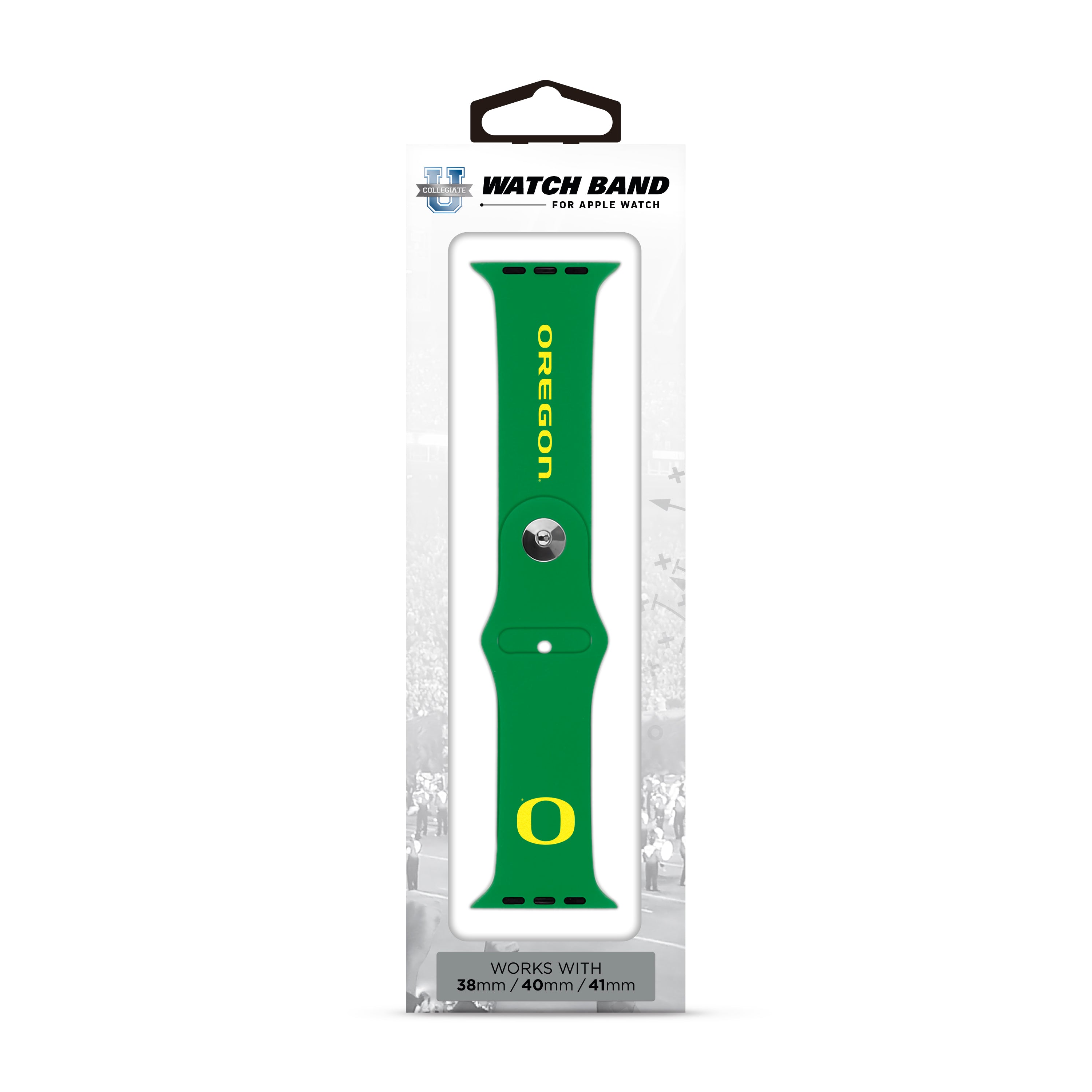 Oregon Ducks NCAA Apple Watch Band - 38mm