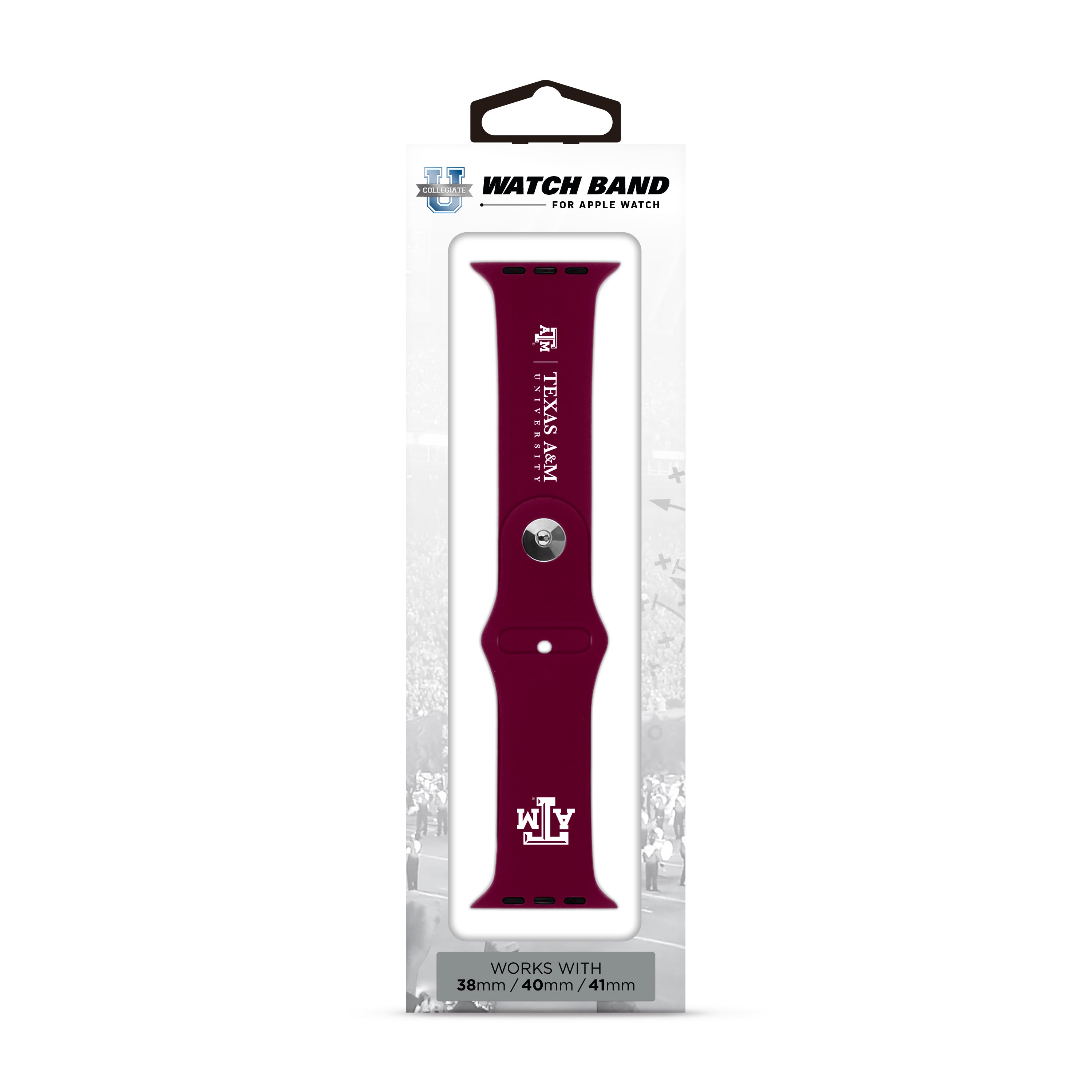 Texas A&M Aggies NCAA Apple Watch Band - 38mm