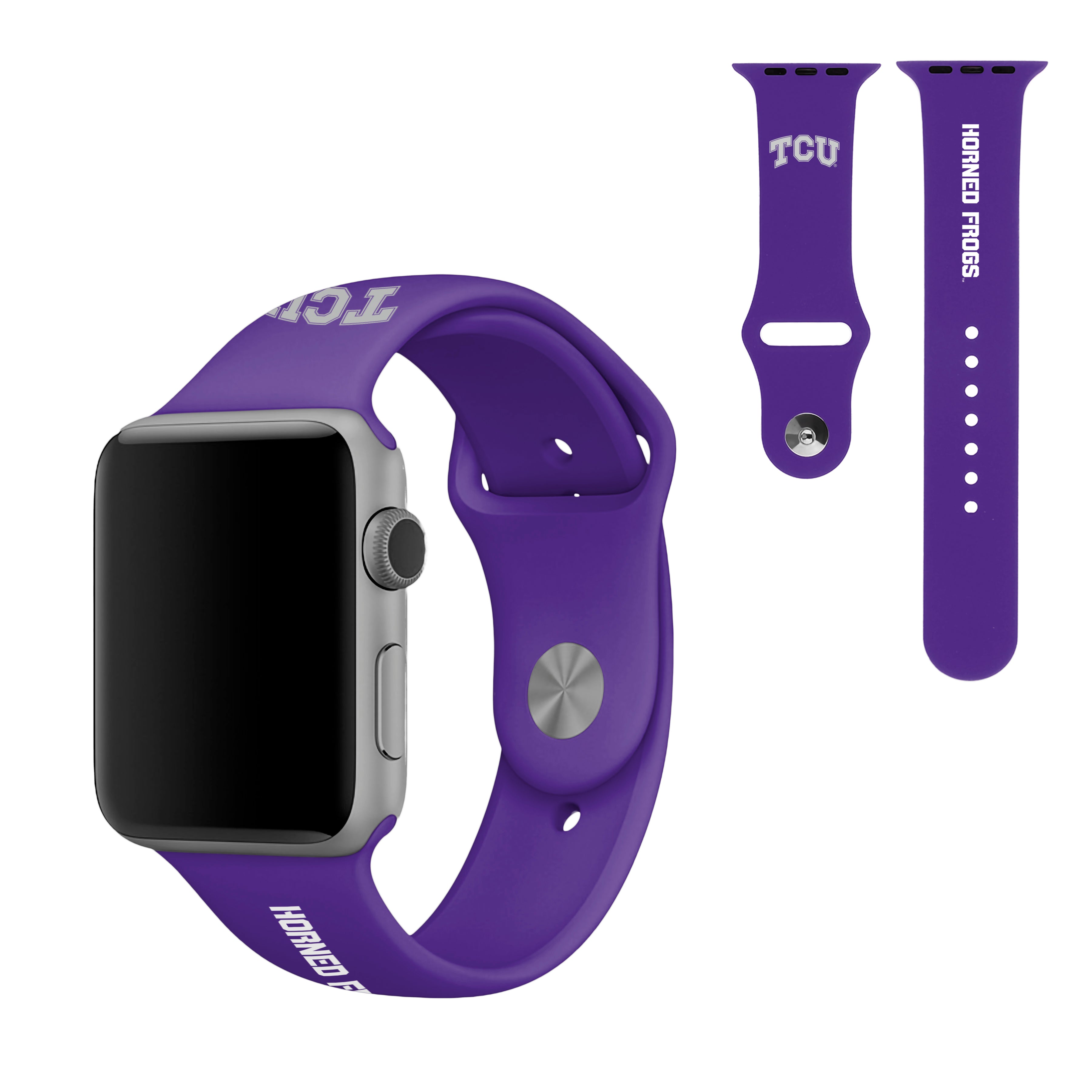 Tcu Horned Frogs NCAA Apple Watch Band - 38mm