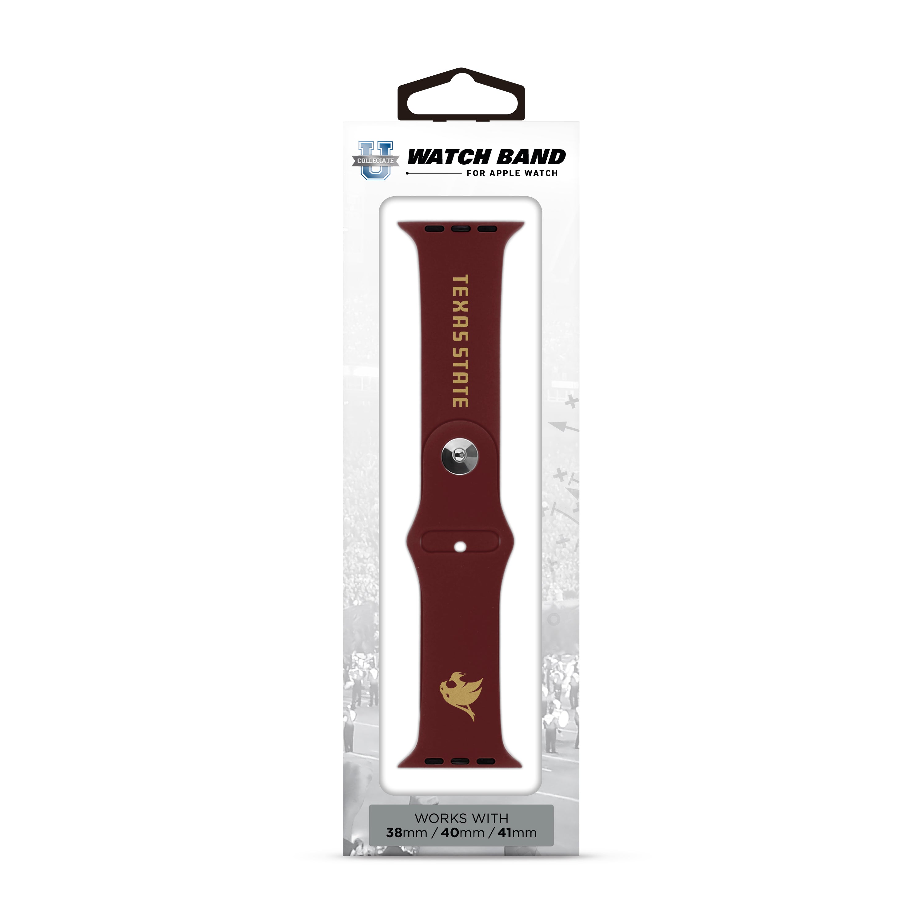 Texas State Bobcats NCAA Apple Watch Band - 38mm