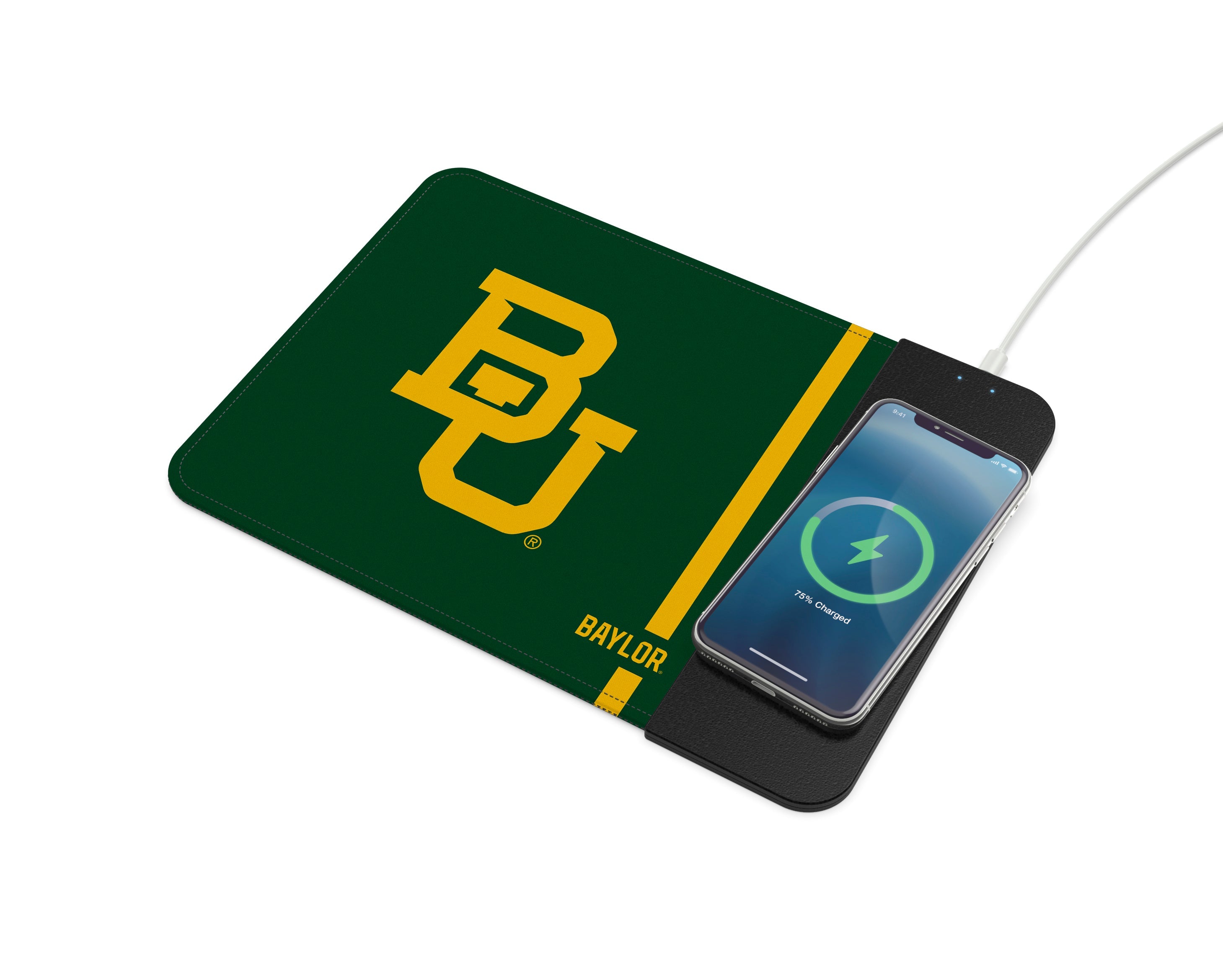 Baylor Bears Collegiate Wireless Charging Mousepad