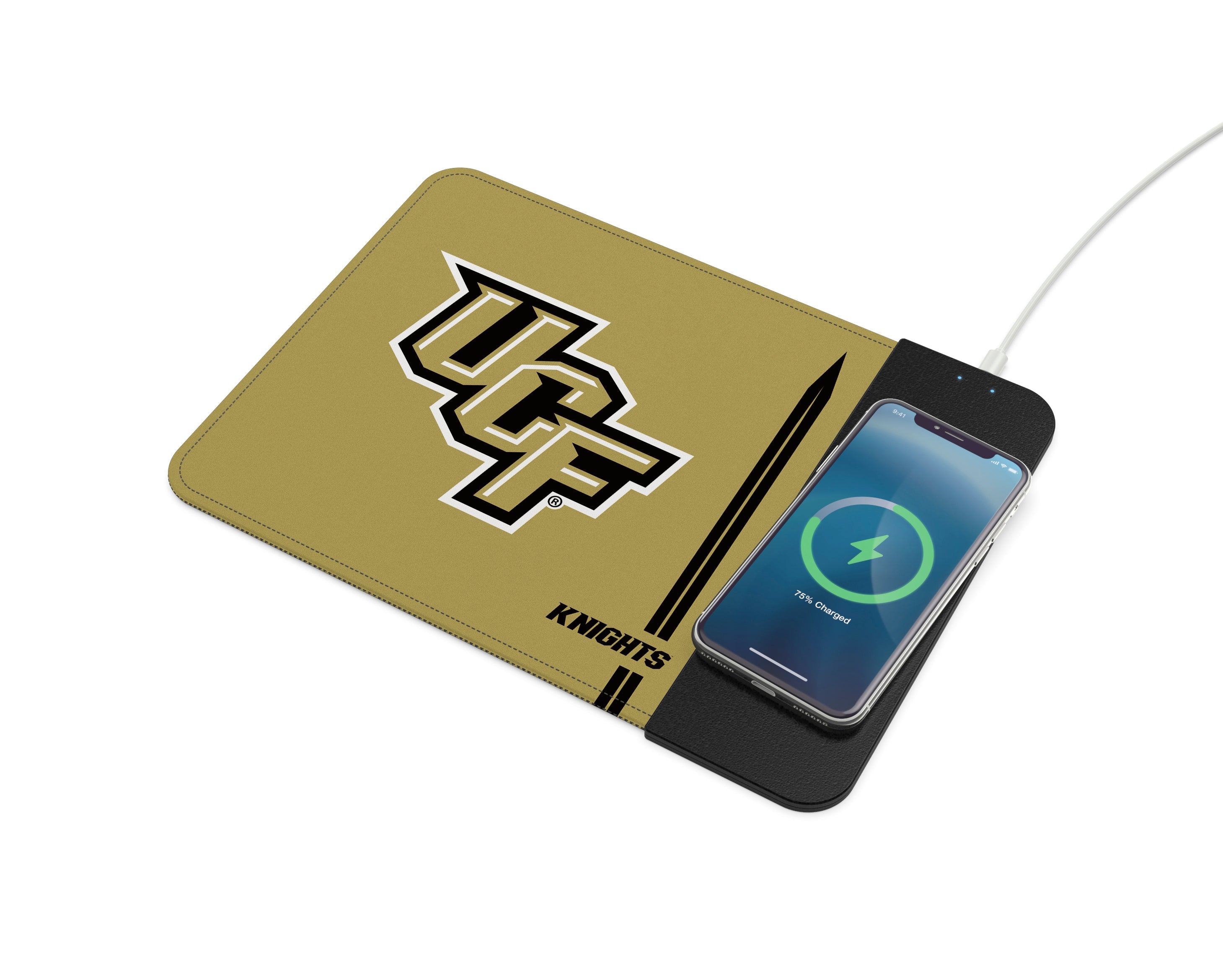 UCF Knights Collegiate Wireless Charging Mousepad