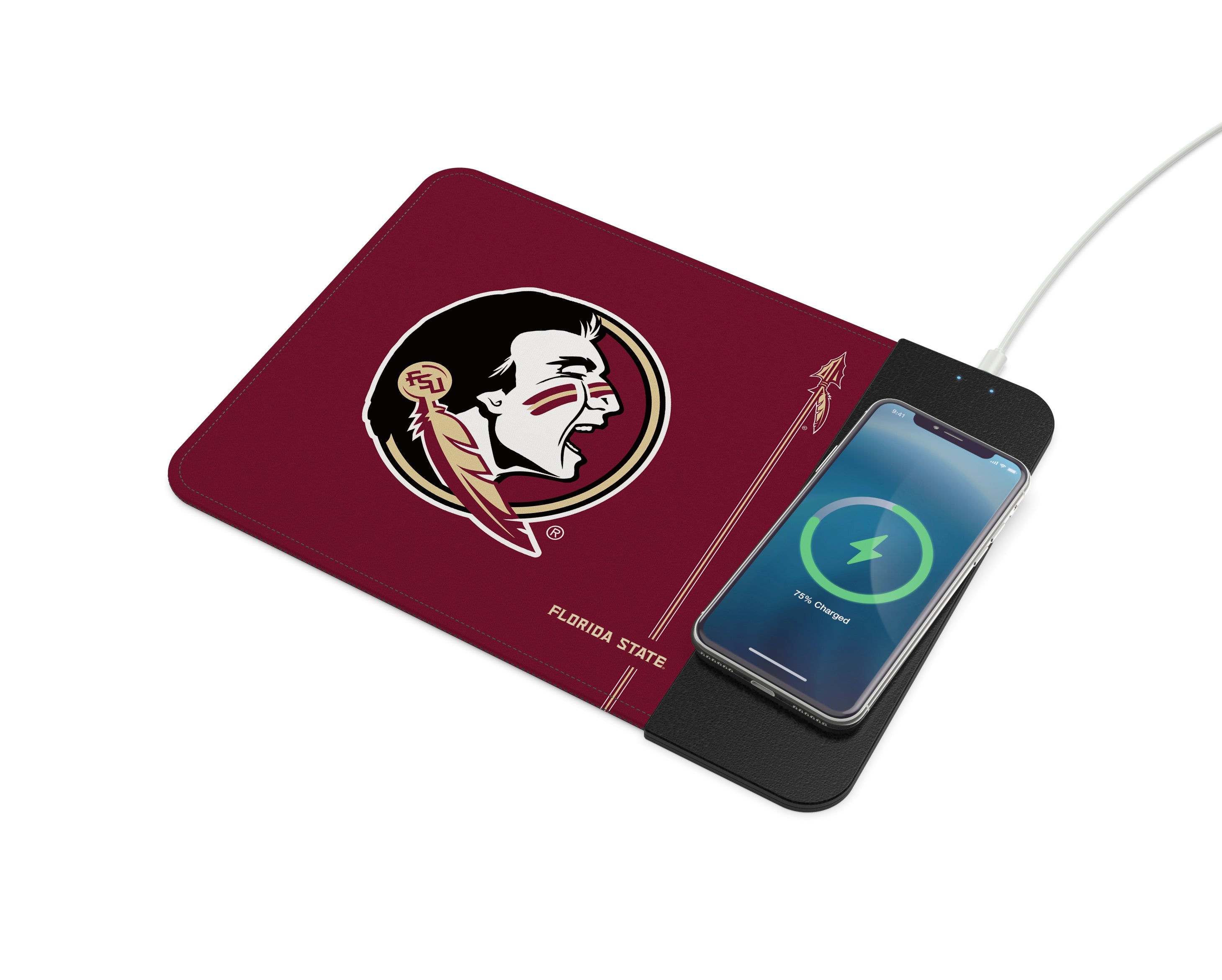 Colorado State Rams Collegiate Wireless Charging Mousepad