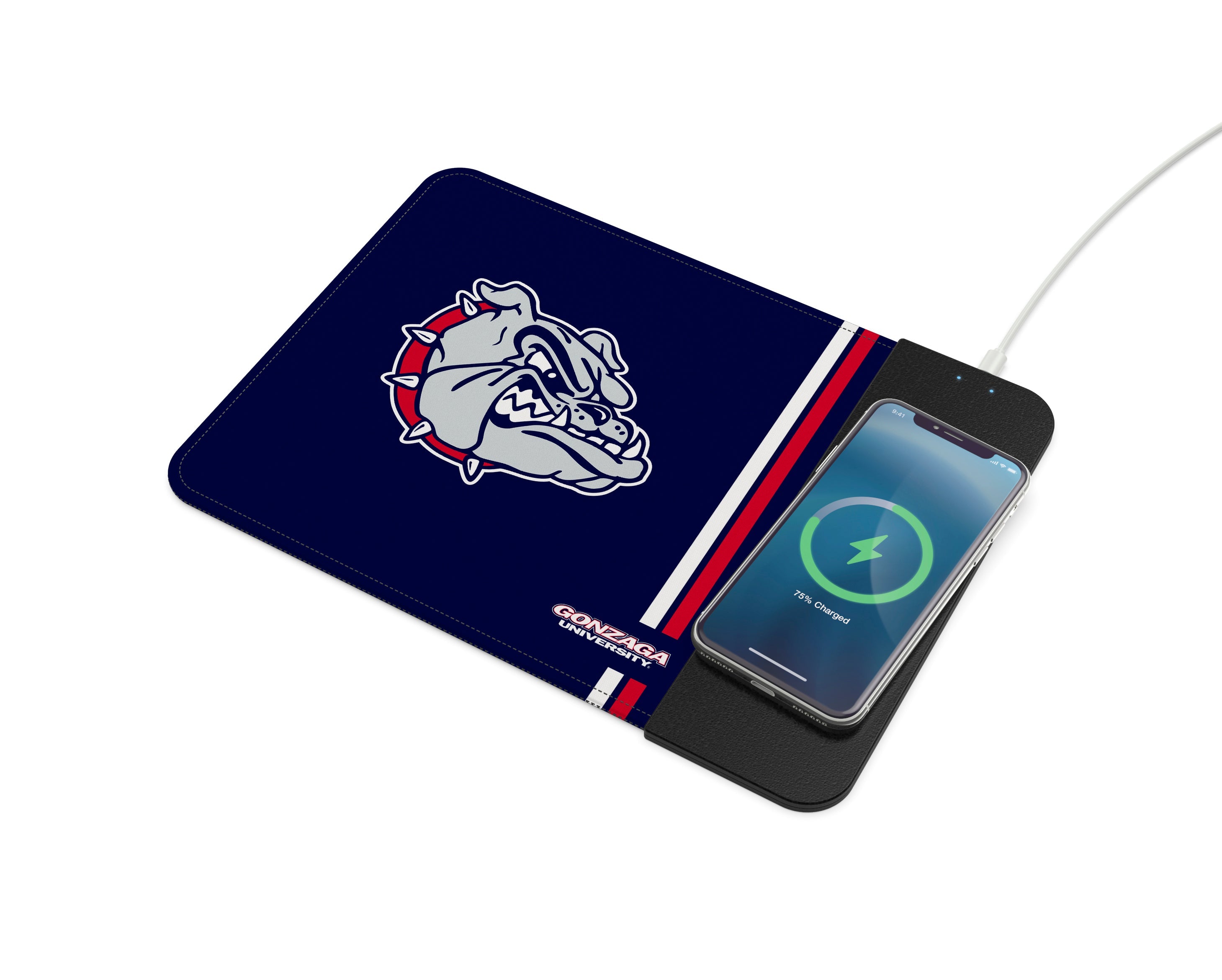 Fresno State Bulldogs NCAA Wireless Charging Mousepad