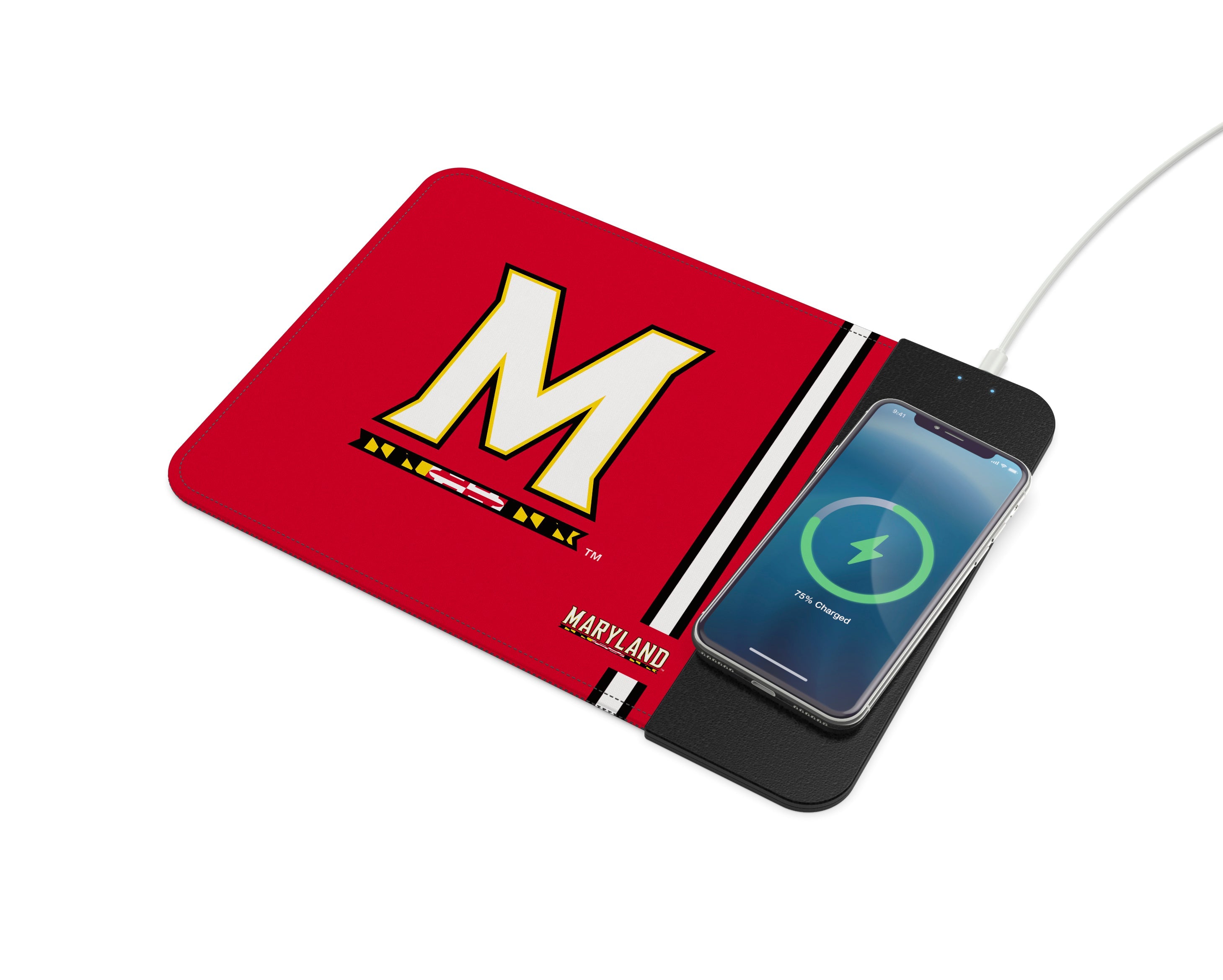 Louisville Cardinals Collegiate Wireless Charging Mousepad