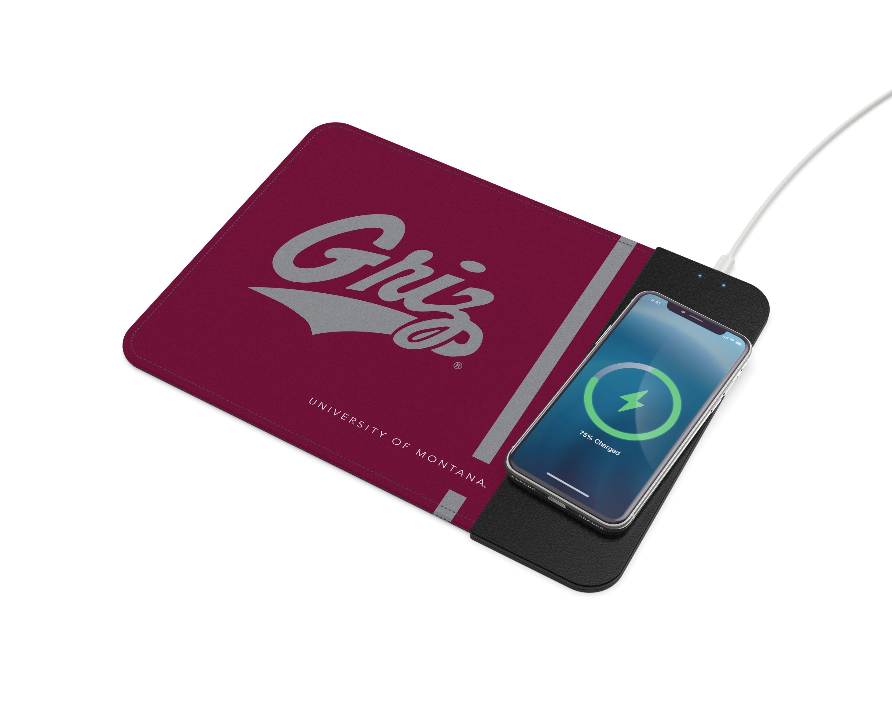 Mississippi State Bulldogs NCAA Wireless Charging Mousepad