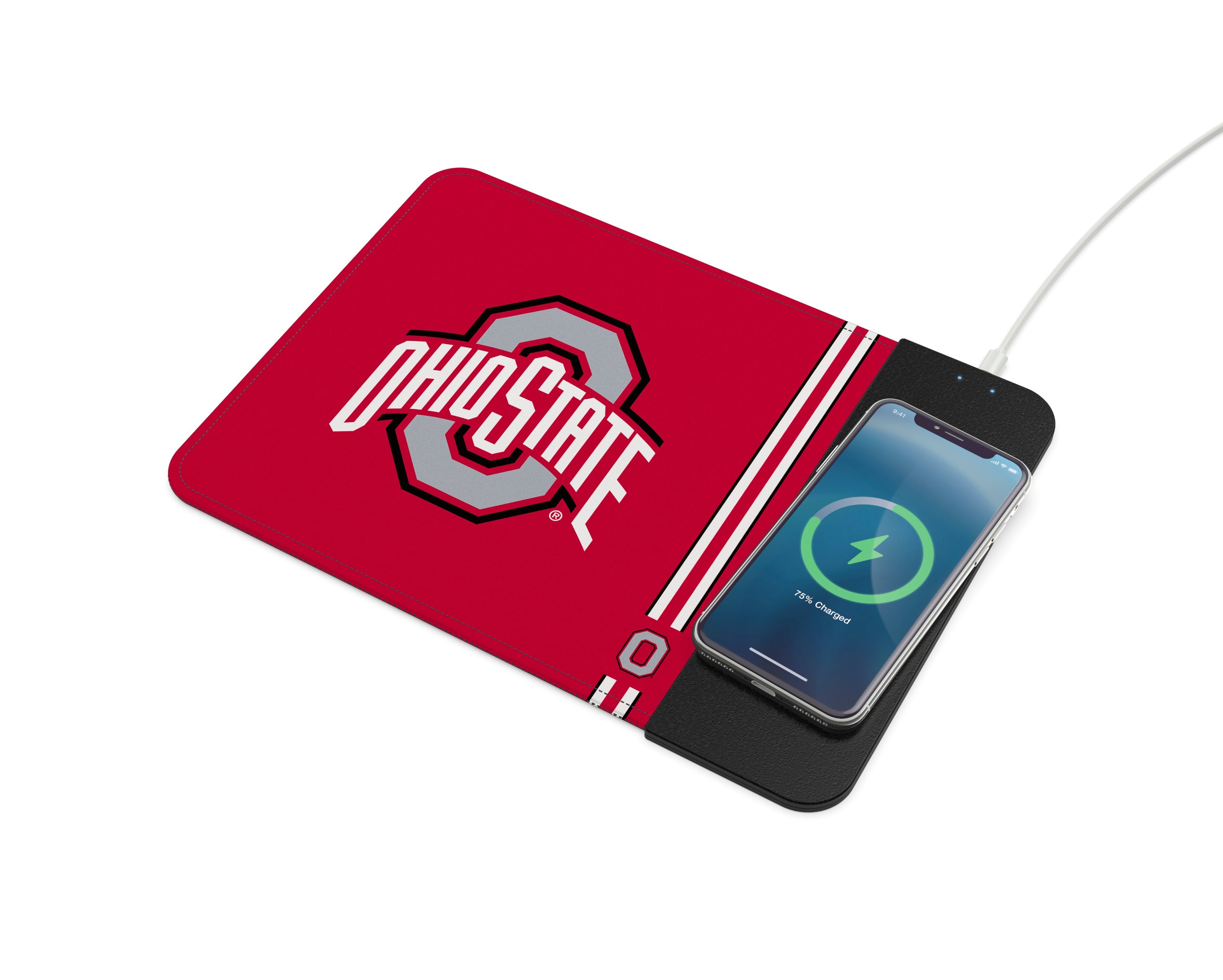 North Carolina Tar Heels Collegiate Wireless Charging Mousepad