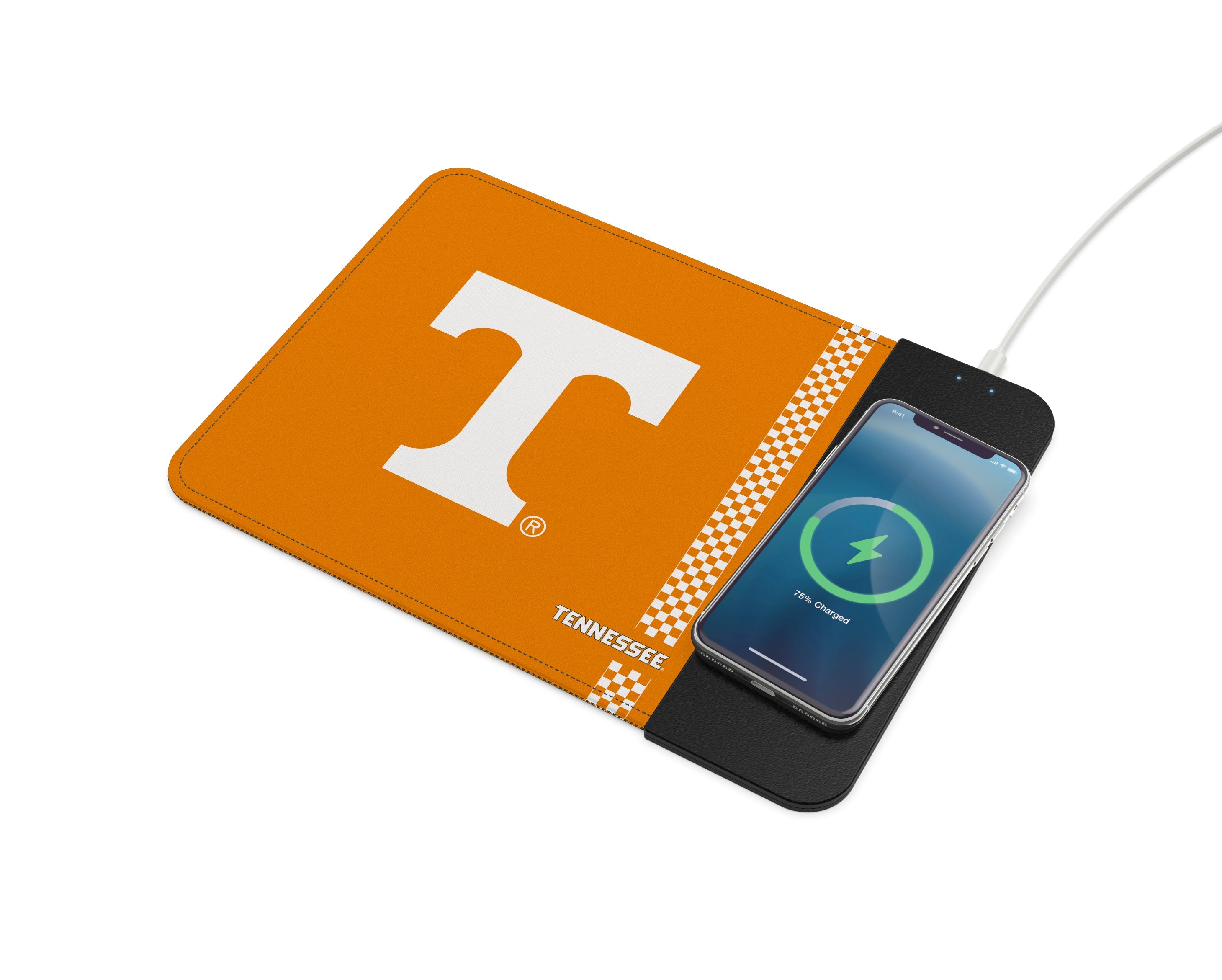 Tennessee Volunteers Collegiate Wireless Charging Mousepad