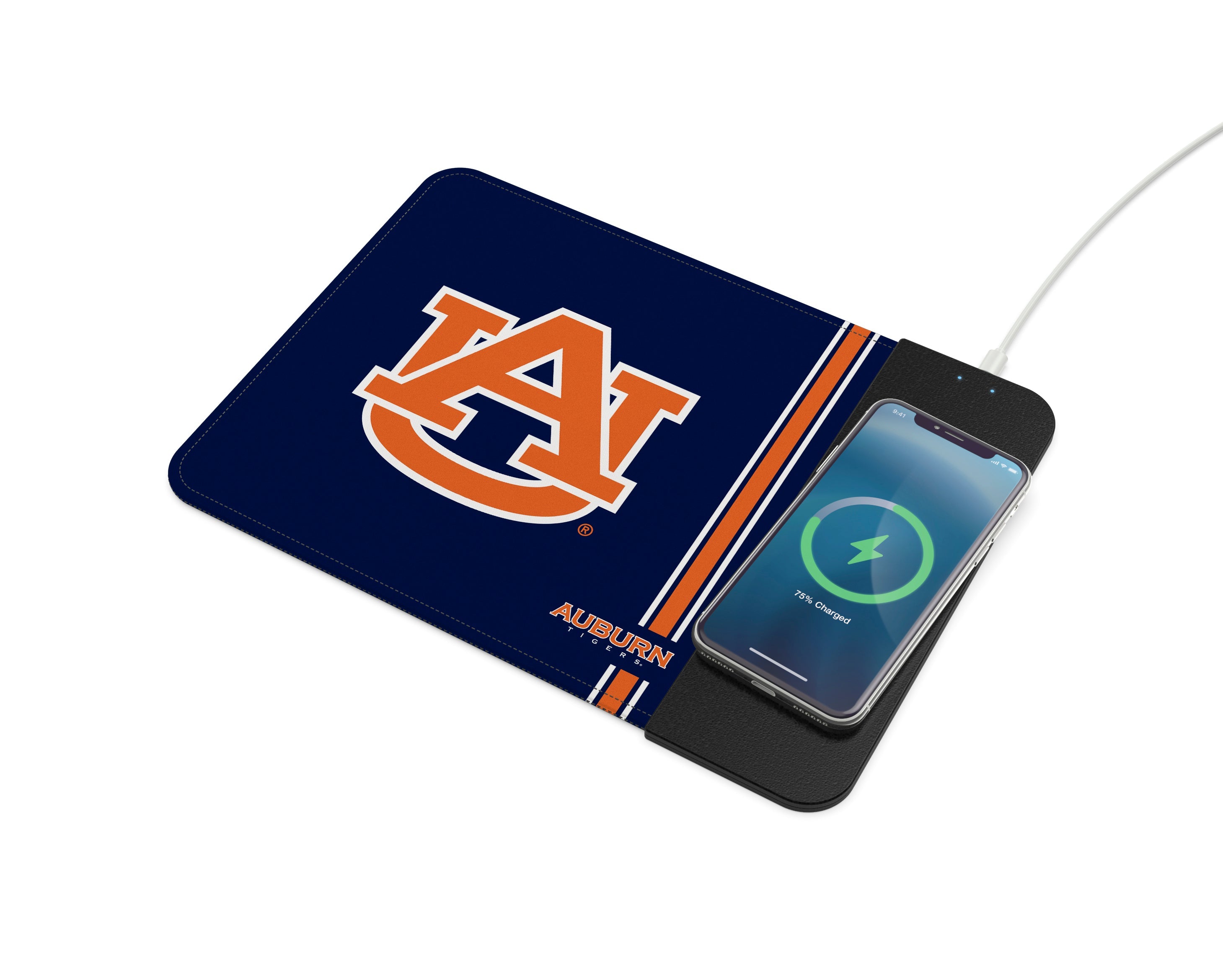 Auburn Tigers Collegiate Wireless Charging Mousepad