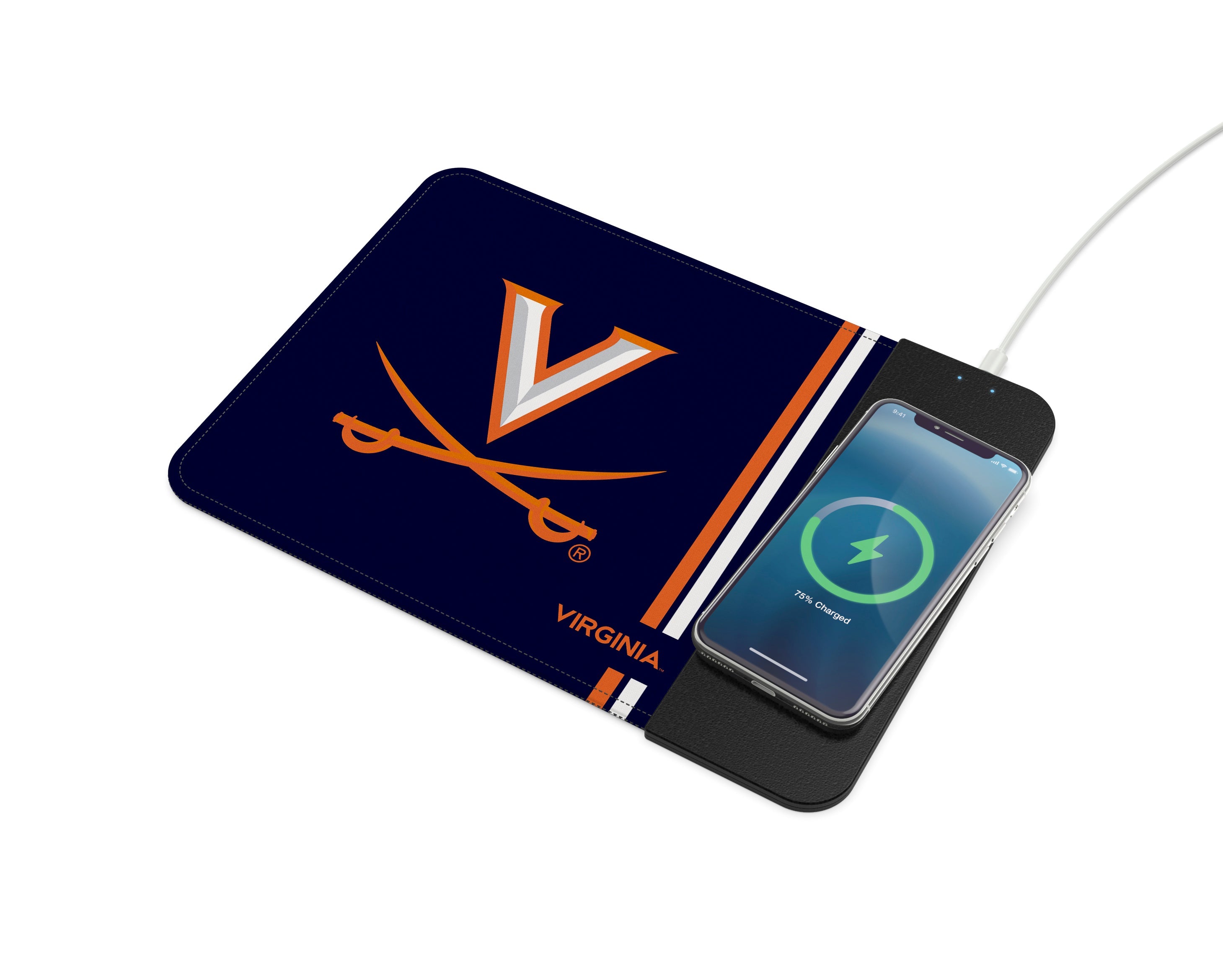 Virginia Cavaliers Collegiate Wireless Charging Mousepad