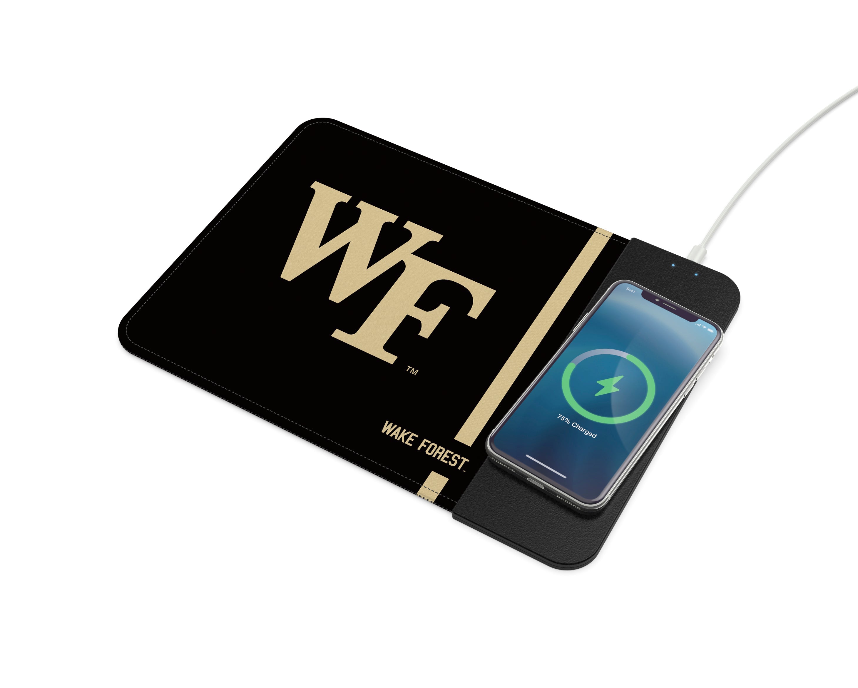 Vanderbilt Commodores Collegiate Wireless Charging Mousepad