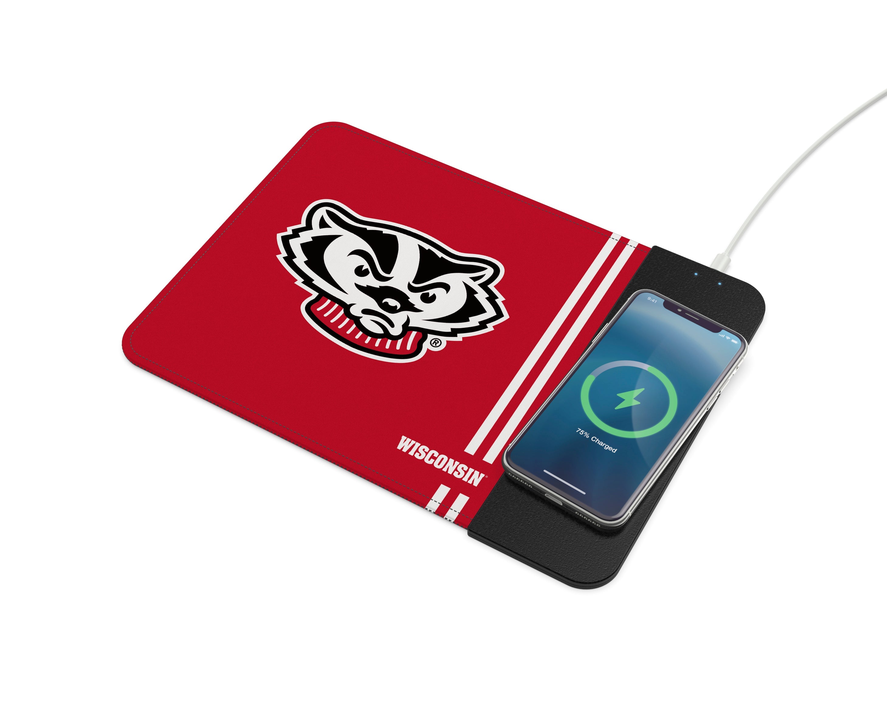 VCU Rams NCAA Wireless Charging Mousepad