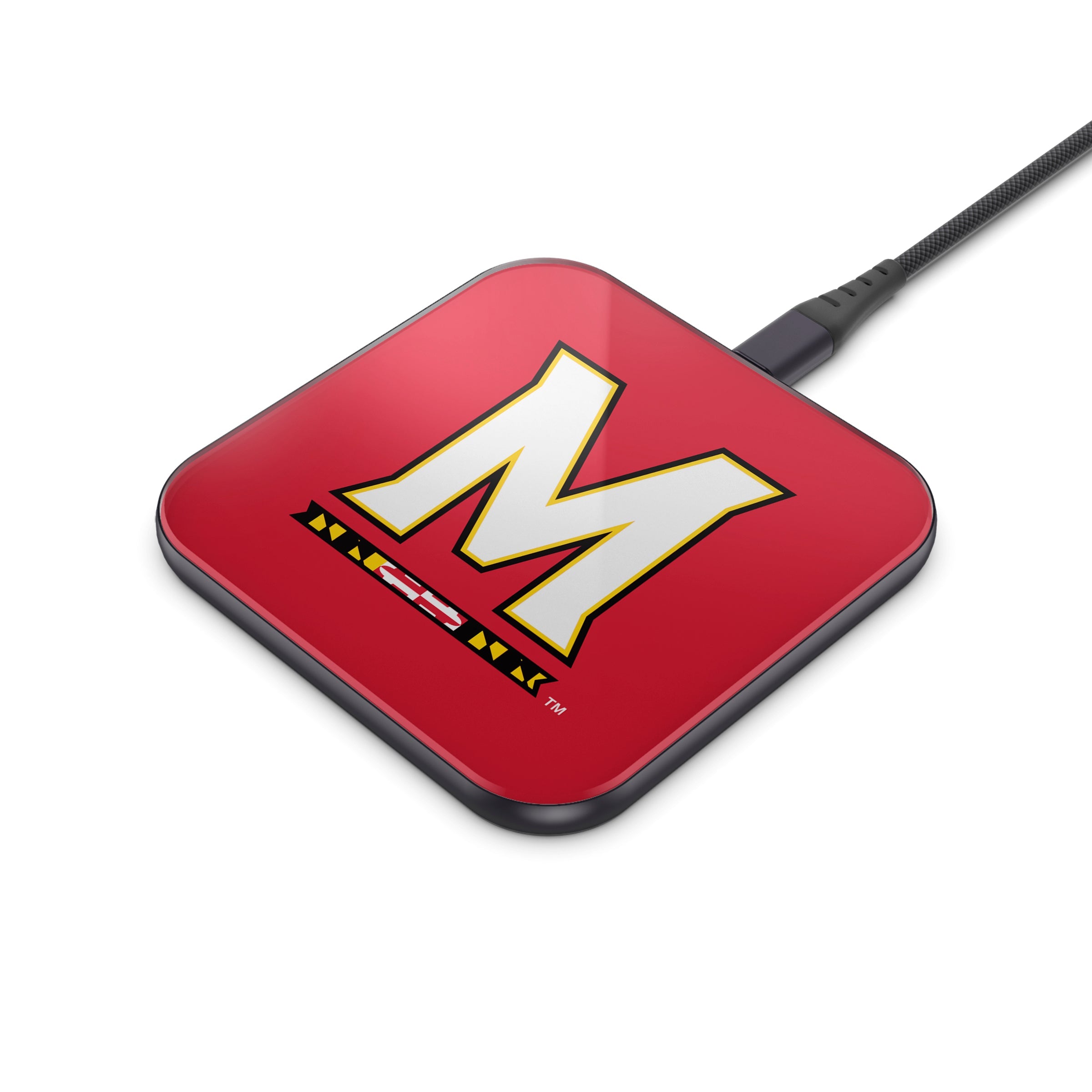 Maryland Terrapins Collegiate Wireless Charging Pad