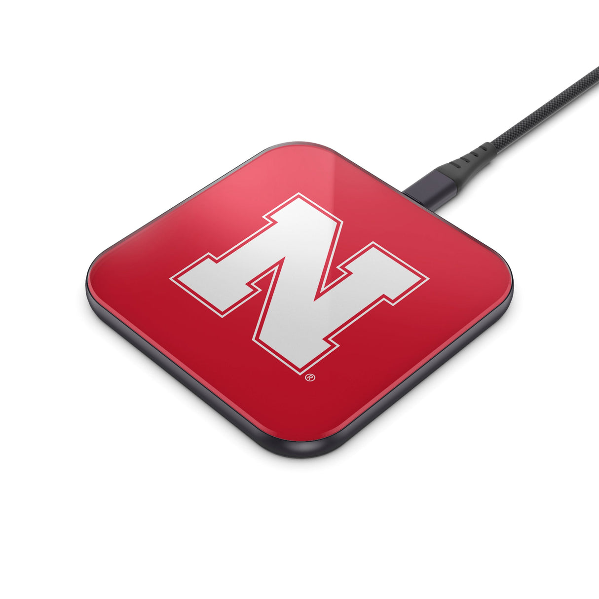 Nebraska Cornhuskers NCAA Wireless Charging Pad